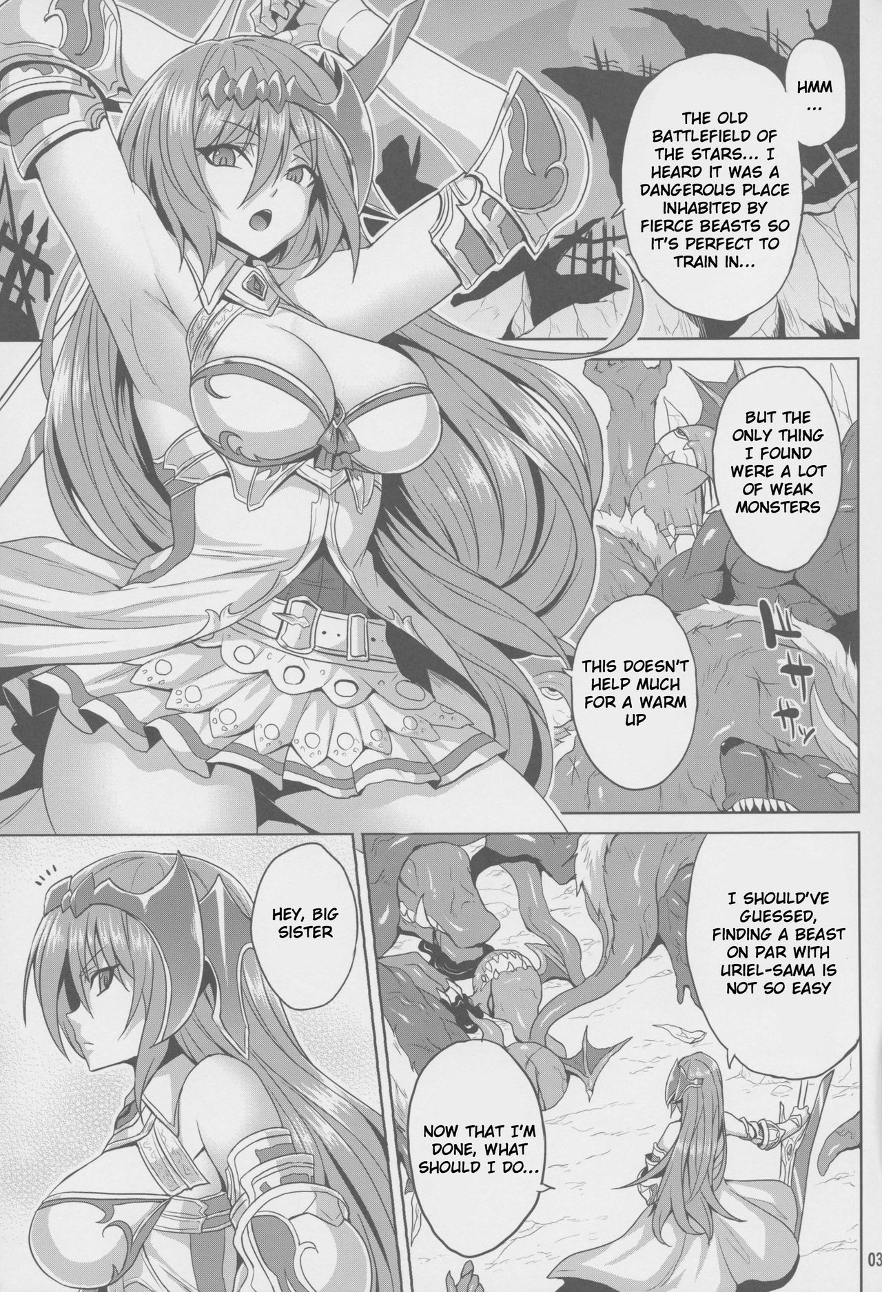 (C96) [Nounai Ekijiru (Somejima)] Kosenjou no Haibokusha (Granblue Fantasy) [English] [Raknnkarscans]