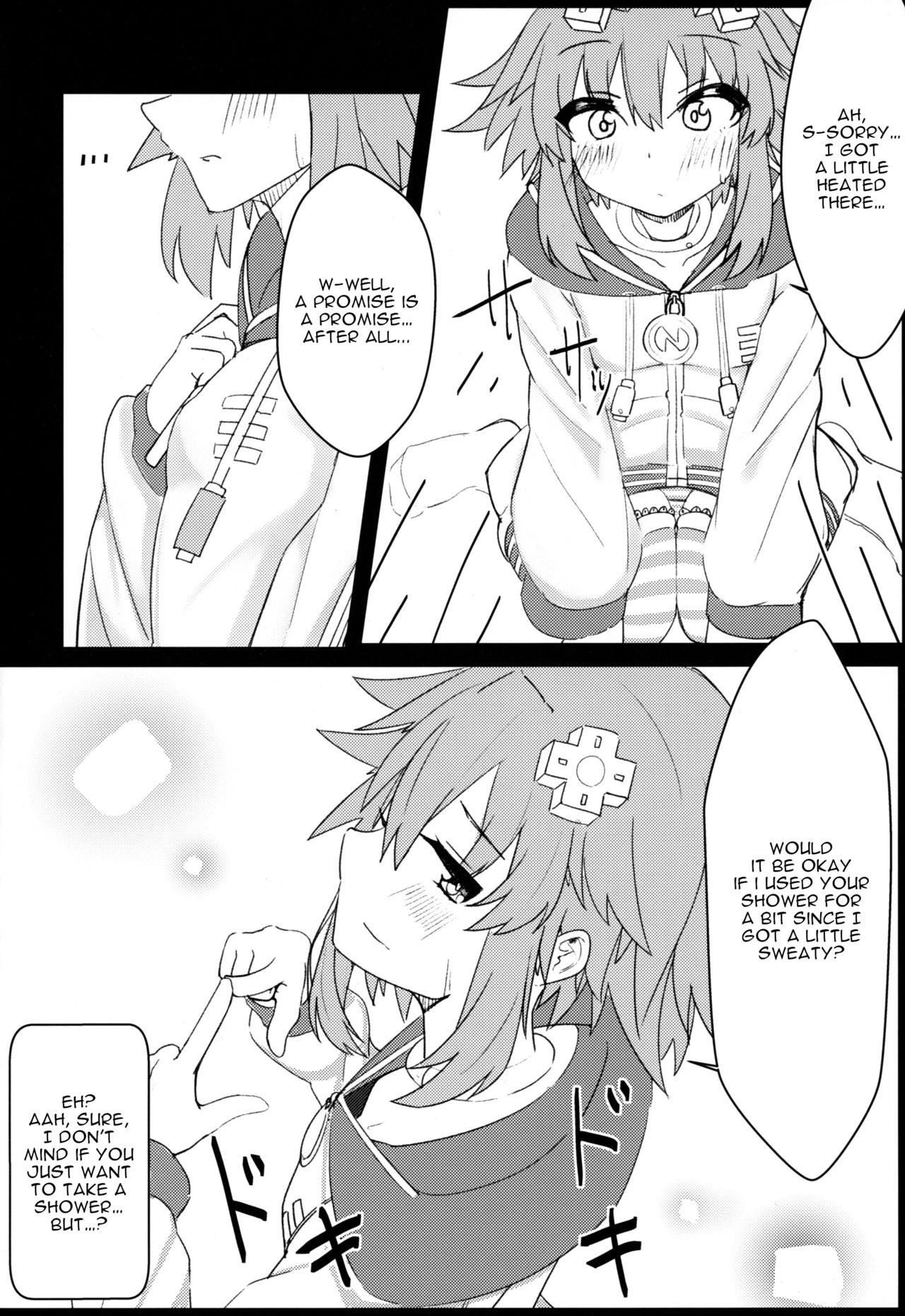 (COMIC1☆15) [Chokusen Ikki (Dura)] Tomodachi Ijou Koibito Miman na Neptune to Ecchi Shichau Hon (Hyperdimension Neptunia) [English] [tabibit0]