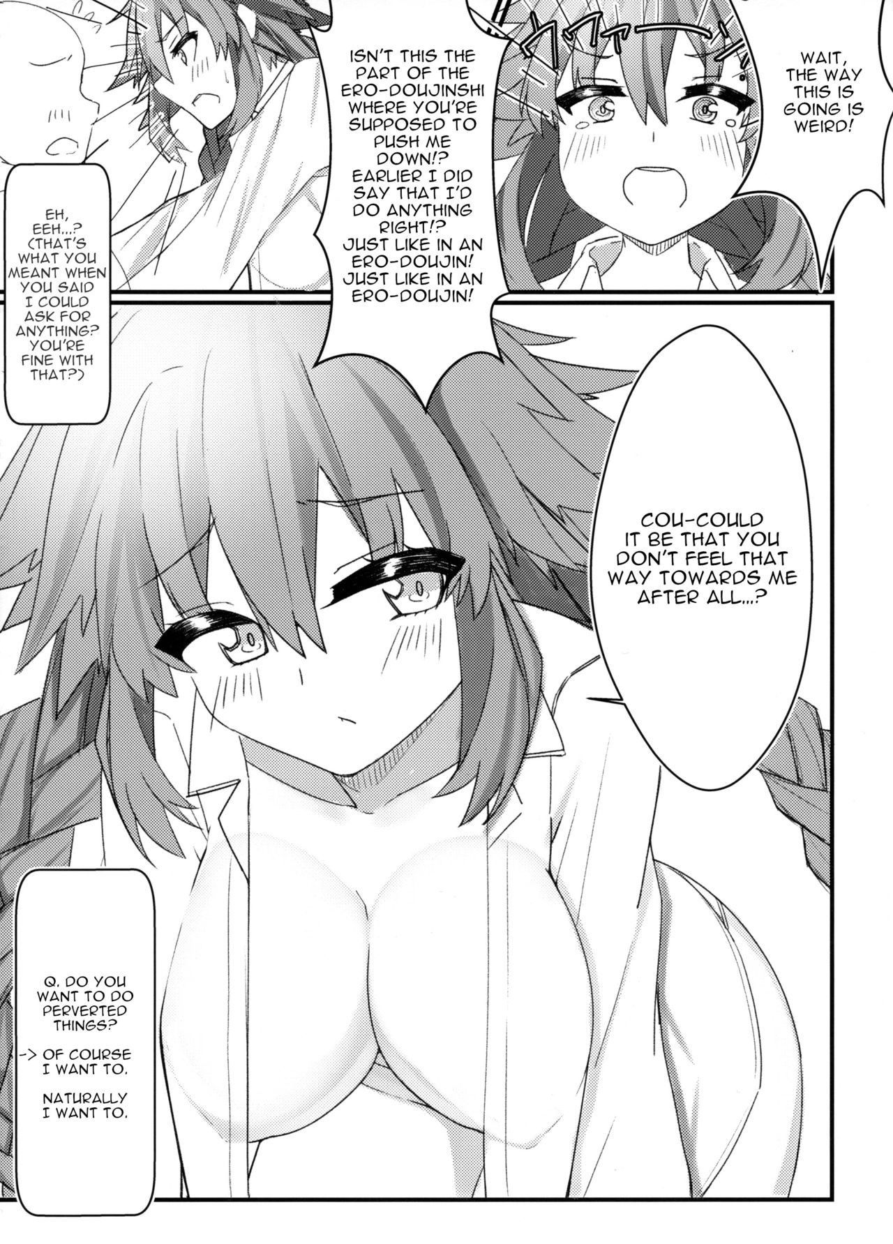 (COMIC1☆15) [Chokusen Ikki (Dura)] Tomodachi Ijou Koibito Miman na Neptune to Ecchi Shichau Hon (Hyperdimension Neptunia) [English] [tabibit0]