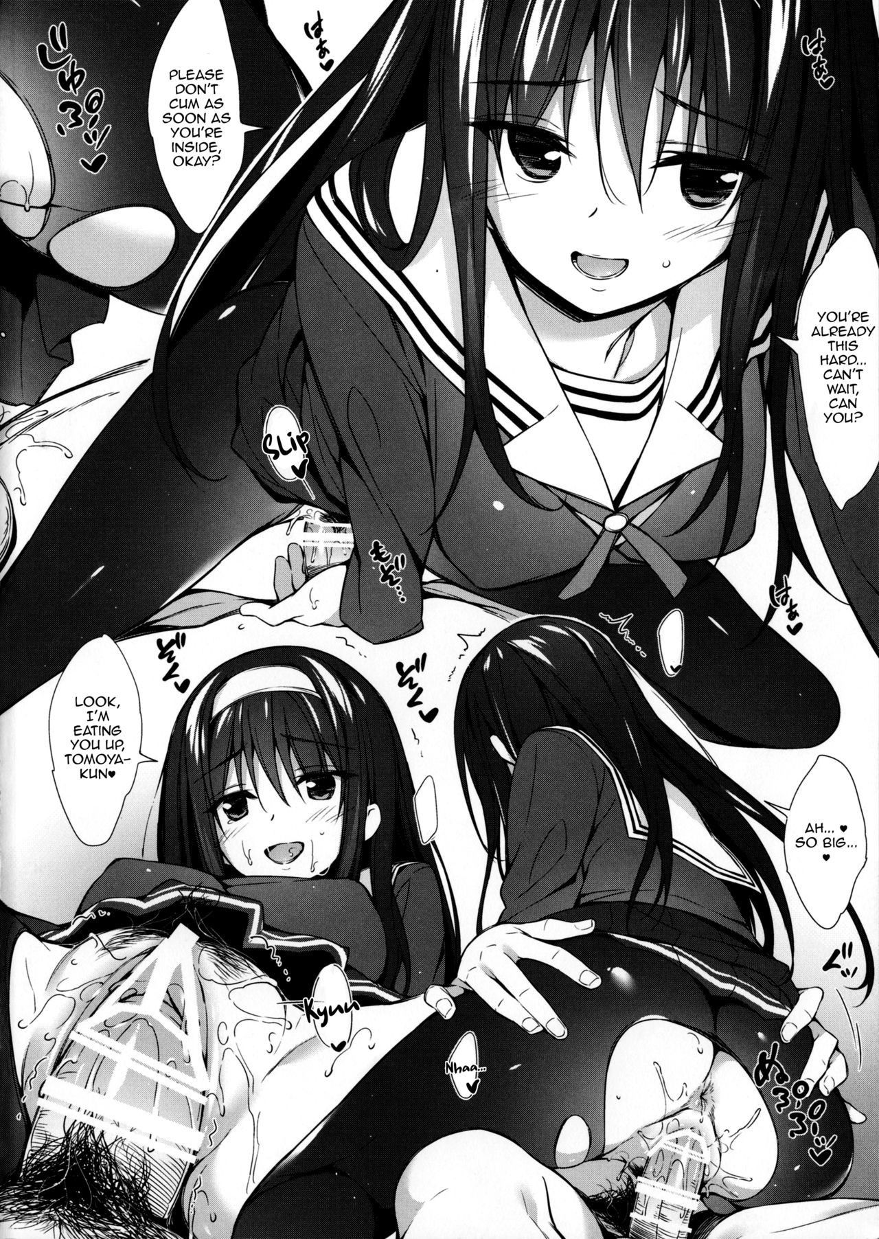 (COMIC1☆11) [P:P (Oryou)] Utaha Senpai To Love Ecchi | Lewd Love with Utaha Senpai (Saenai Heroine No Sodatekata) [English] [Comfy Pillow Scans]