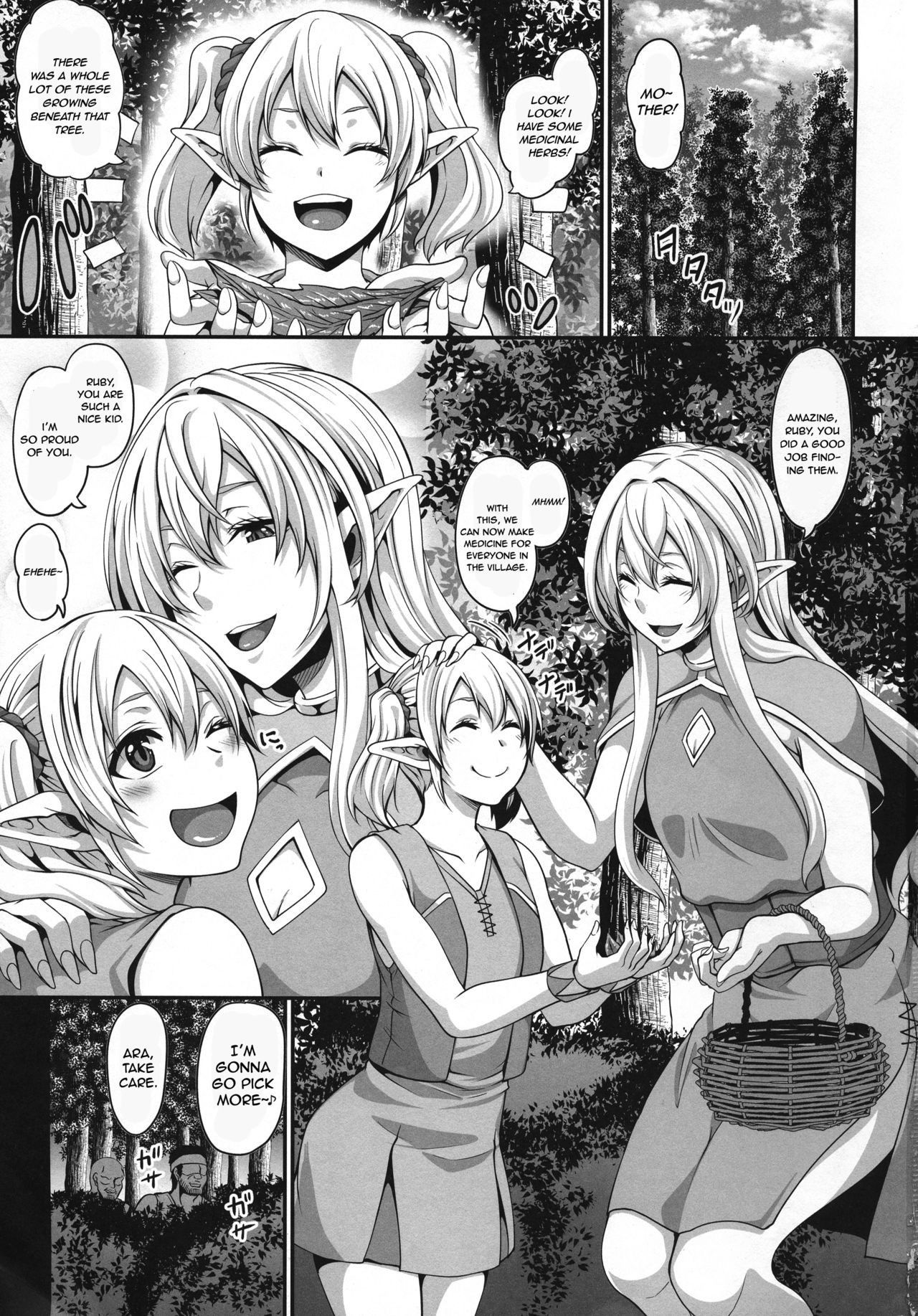 (C96) [Tiramisu Tart (Kazuhiro)] Haramido Elf | Pregnant Elf Slave [English] {Stopittarpit}