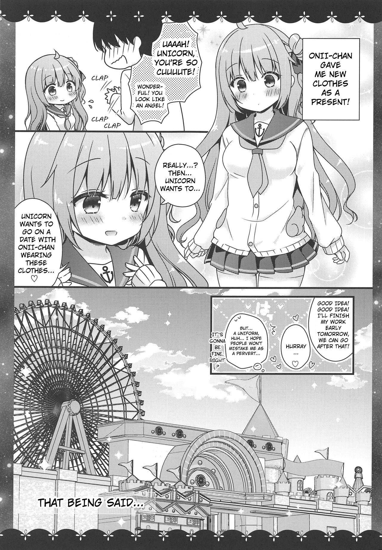 (COMIC1☆15) [Murasakiiro no Yoru (Murasaki*)] Koko de Shite mo... Ii? (Azur Lane) [English] [Hong_Mei_Ling]