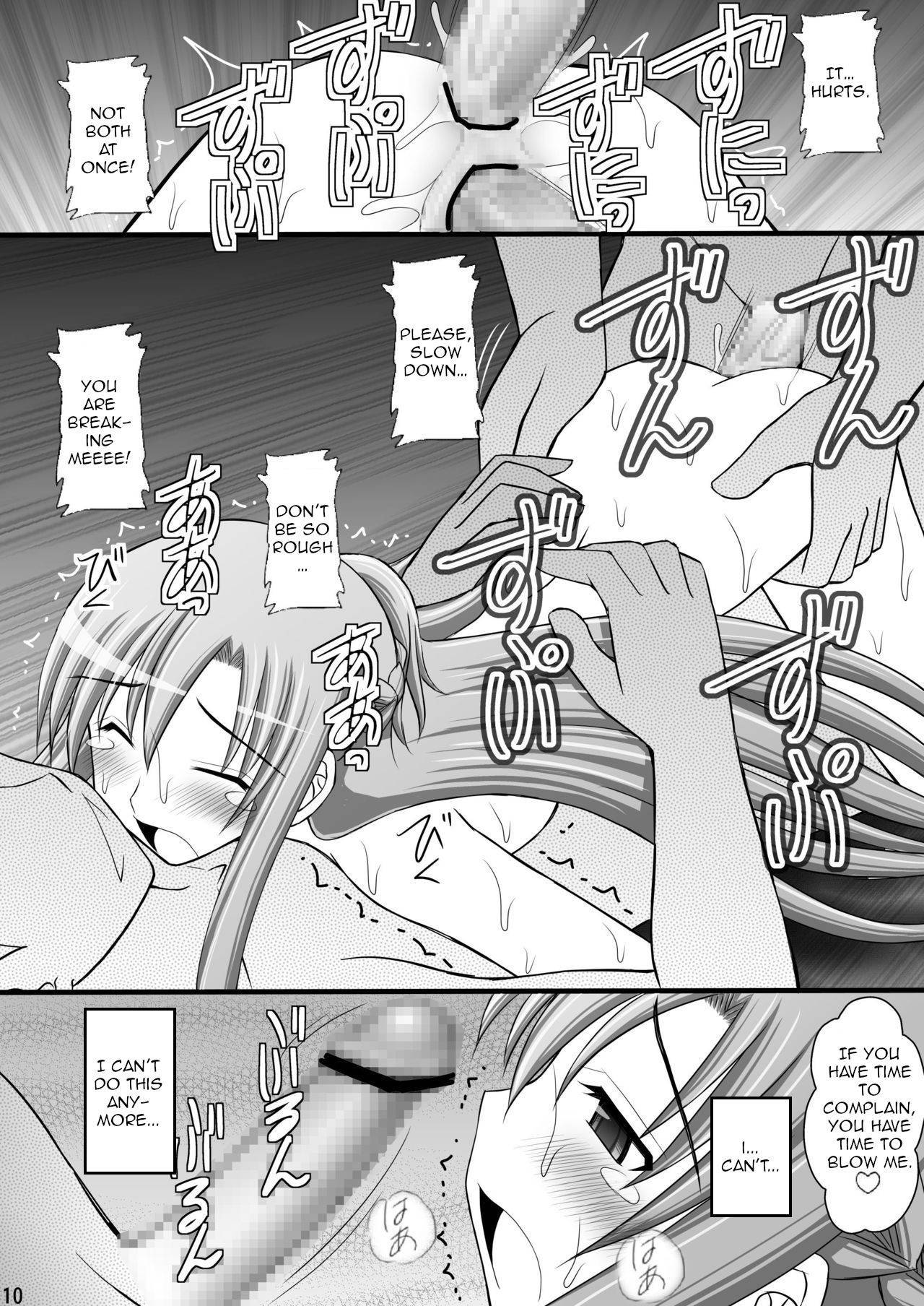 [Asanoya (Kittsu)] Toraware Hime III - Asuna Nakadashi 100-nin Dekiru ka na | Hostage Princess III (Sword Art Online) [English] [HypnoMangaEditor] [Digital]