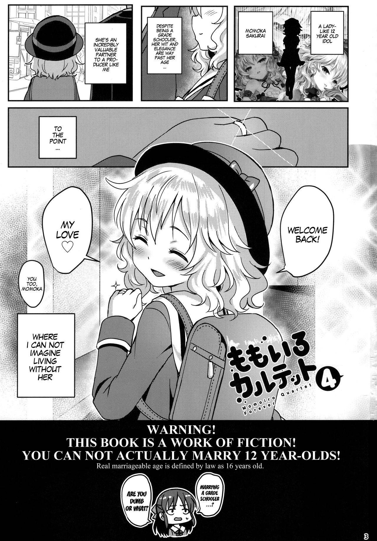 (C93) [Horizontal World (Matanonki)] Momoiro Quartet 4 ever (THE IDOLM@STER CINDERELLA GIRLS) [English] [MegaFagget]