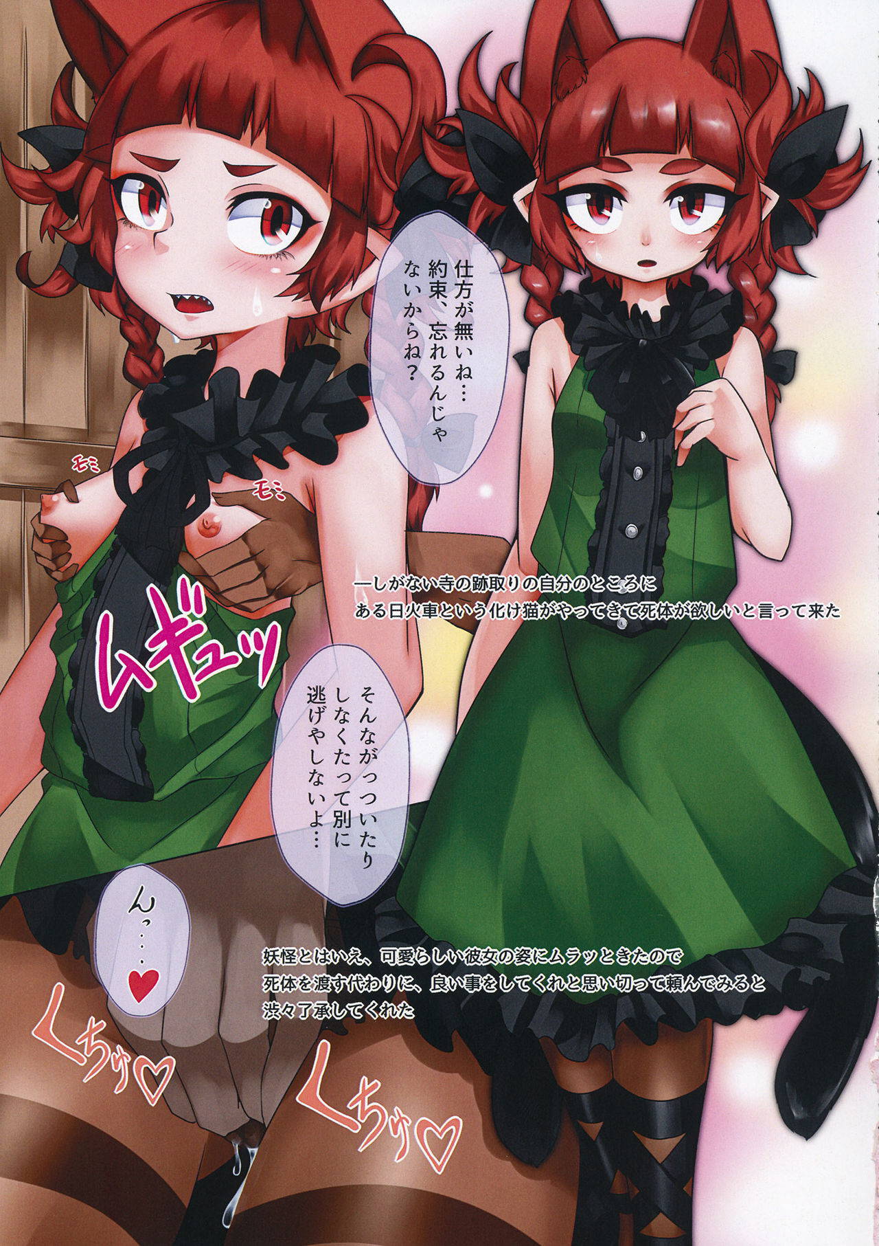 (秋季例大祭6) (同人誌) [鶏々骨] お燐ちゃんとHする本 (東方) (エロ)