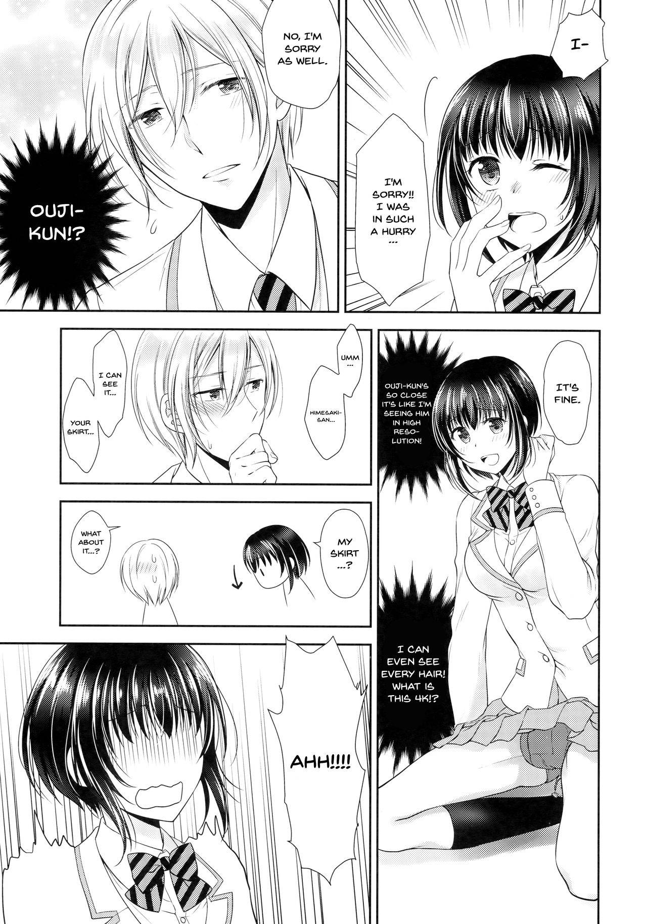 (C93) [Honey Bunny (Kohachi)] Gakuen no Ouji-sama ni Mesu Choukyou suru Koto o Shiirareteimasu! | Being Coerced Into Training The Prince of The School How To Be a Woman [English] {Doujins.com}