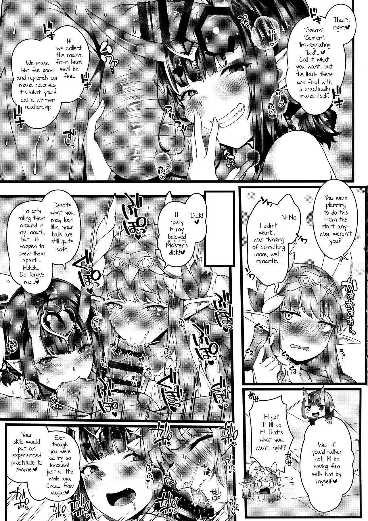 (C95) [Banana Koubou (Ao Banana)] Oni to Majo no Buta-san Master Sakusei Ecchi (Fate/Grand Order) [English]