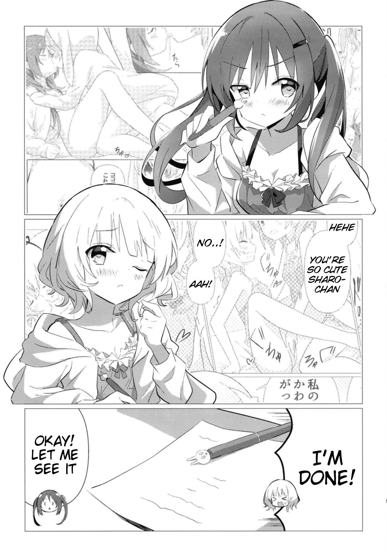 (C95) [vivid_dot (Nanakusa Amane)] Senpai to Yuri ni Mezameru Hon (Gochuumon wa Usagi desu ka?) [English] [Tigoris Translates]