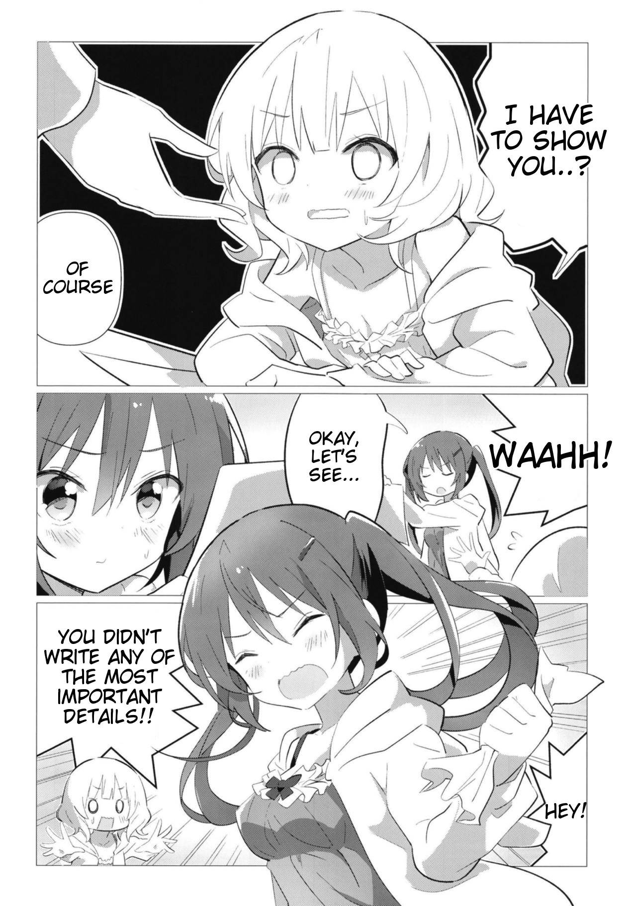 (C95) [vivid_dot (Nanakusa Amane)] Senpai to Yuri ni Mezameru Hon (Gochuumon wa Usagi desu ka?) [English] [Tigoris Translates]