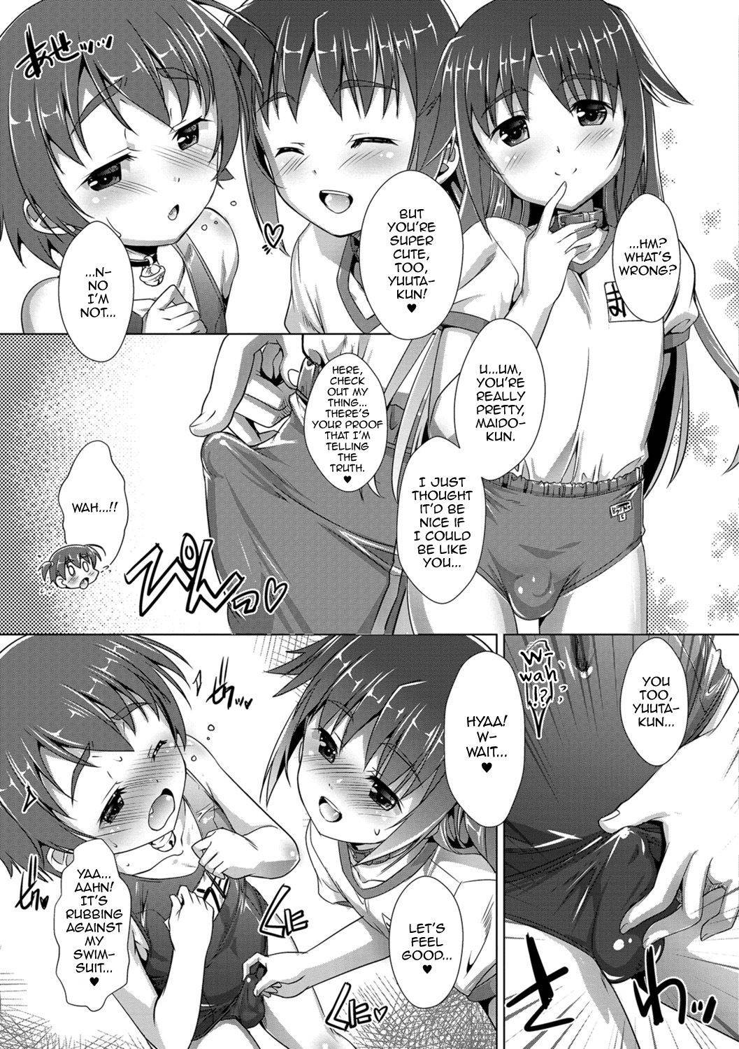 [Takase Yuu] Otokonoko ♀ (Mesu) Hame Party [English] [mysterymeat3, Mongolfier] [Digital]