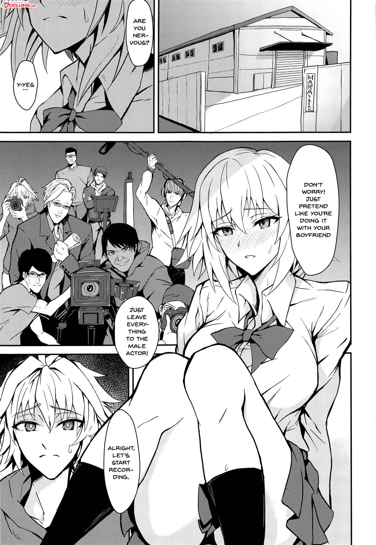 (C97) [Zettai Ryouiki (Hage)] Uwasa no Bijin OL Jeanne d'Arc Gekiatsu Tennen Jiru Mashimashi | The rumored beautiful office lady is a thick Jeanne d'Arc (Fate/Grand Order) [English] {Doujins.com}