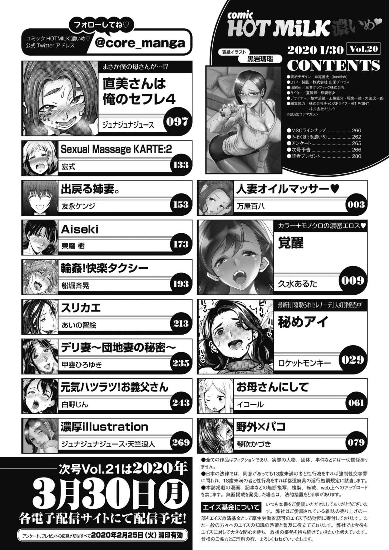 COMIC HOTMiLK Koime Vol. 20 [Digital]