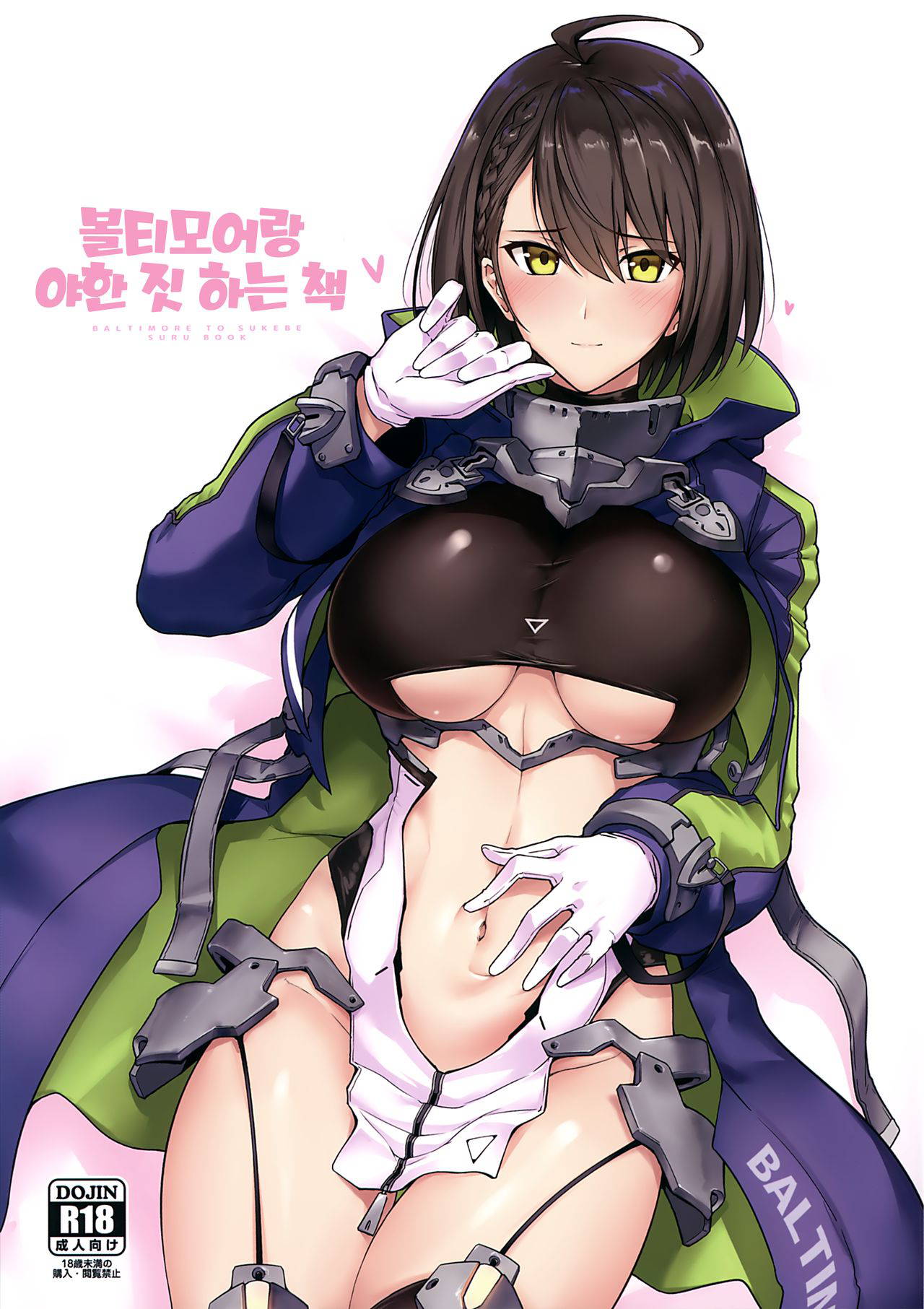 (C97) [Hokkebain! (Halcon)] Baltimore to Sukebe Suru Hon | 볼티모어랑 야한 짓 하는 책 (Azur Lane) [Korean]