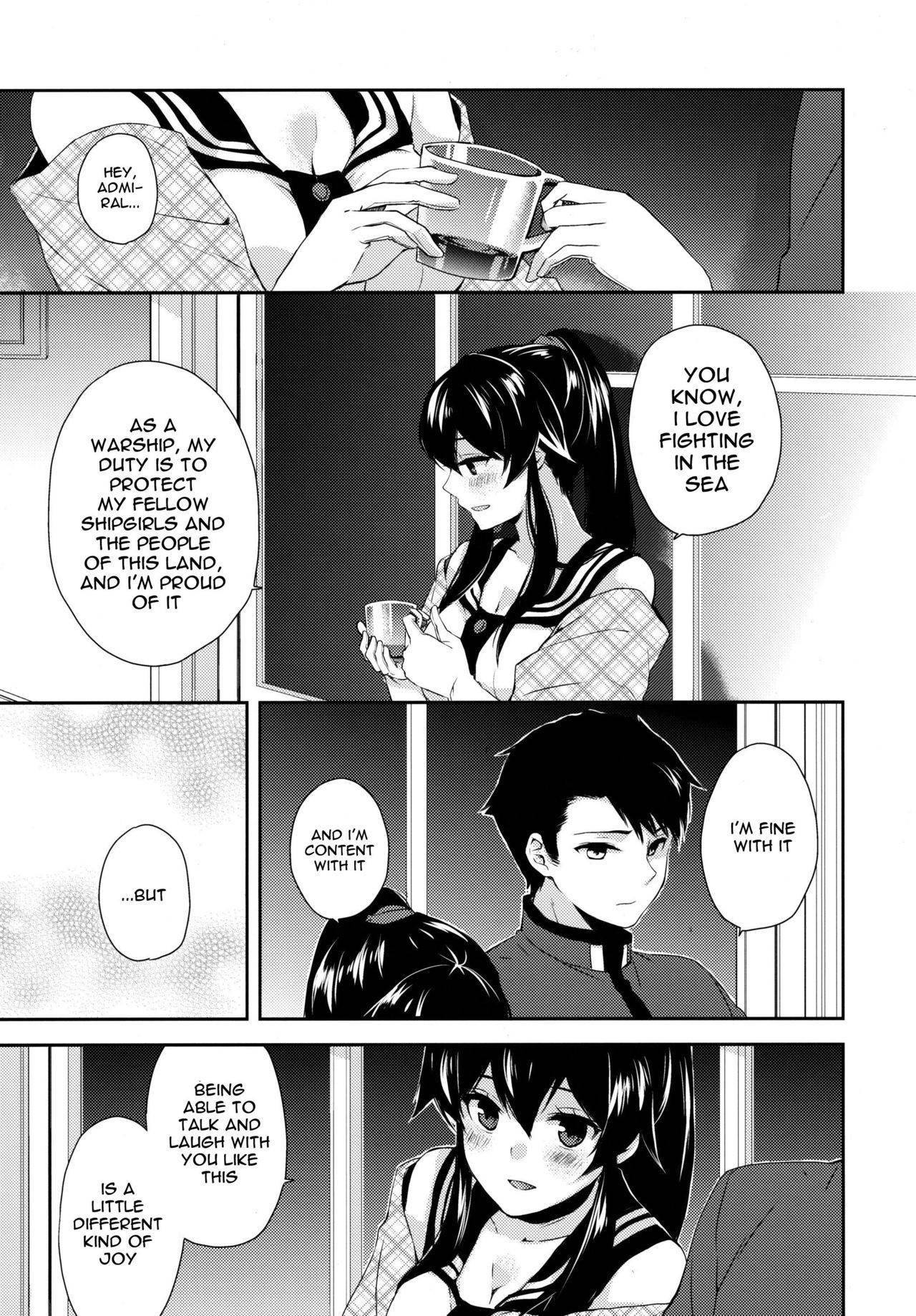 (C91) [Rosapersica (Ichinomiya)] Yoru Yahagi ~Yukiyo no Horoyoi Sex Hen~ | Tipsy Lovemaking on A Snowy Night (Kantai Collection -KanColle-) [English] [Spicaworks]