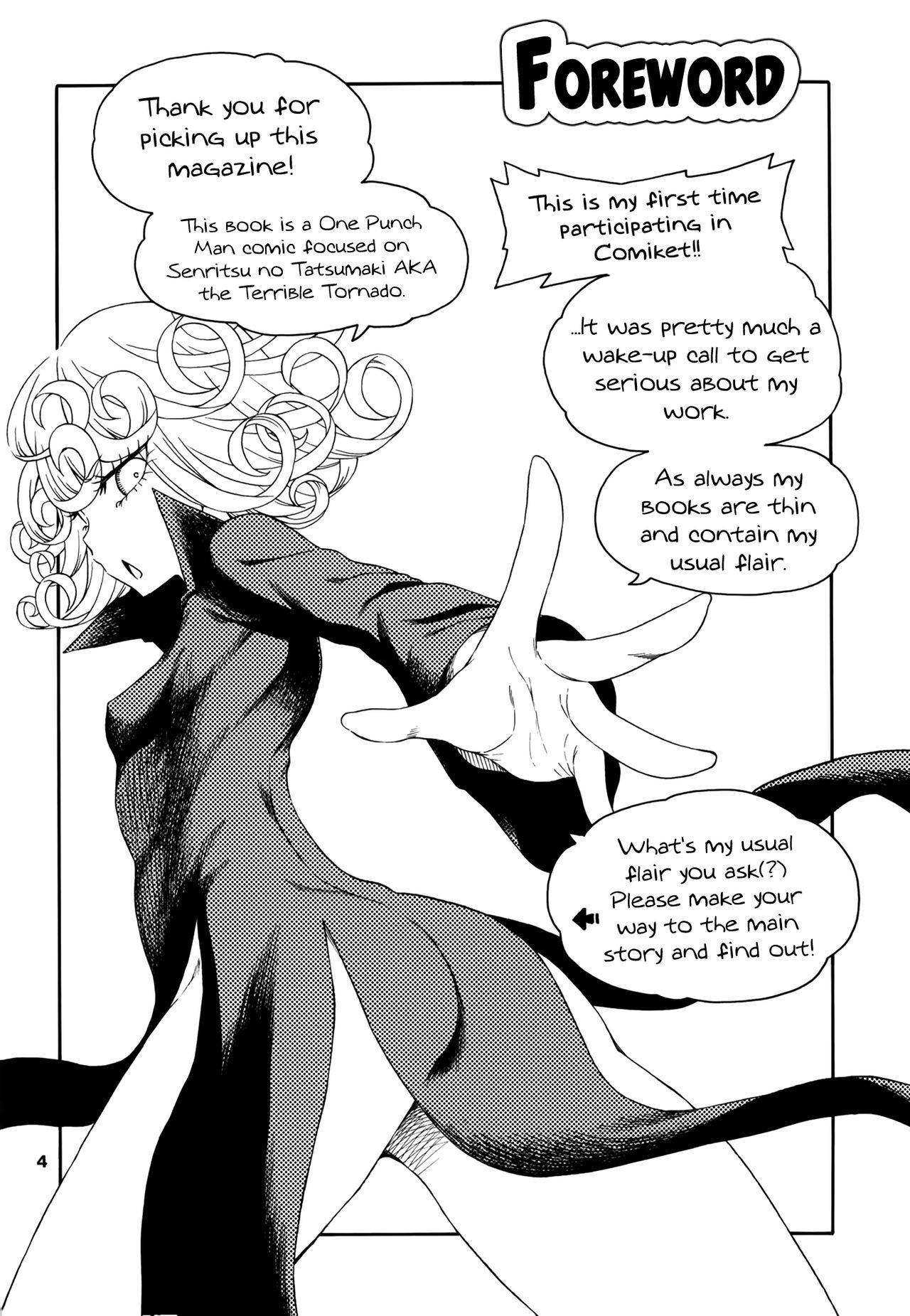 [Hanya Yashiki (Hanya)] Saigai Level: Tatsumaki | Disaster Level: Tornado (One Punch Man) [English] {Mistvern + Bigk40k} [Digital]