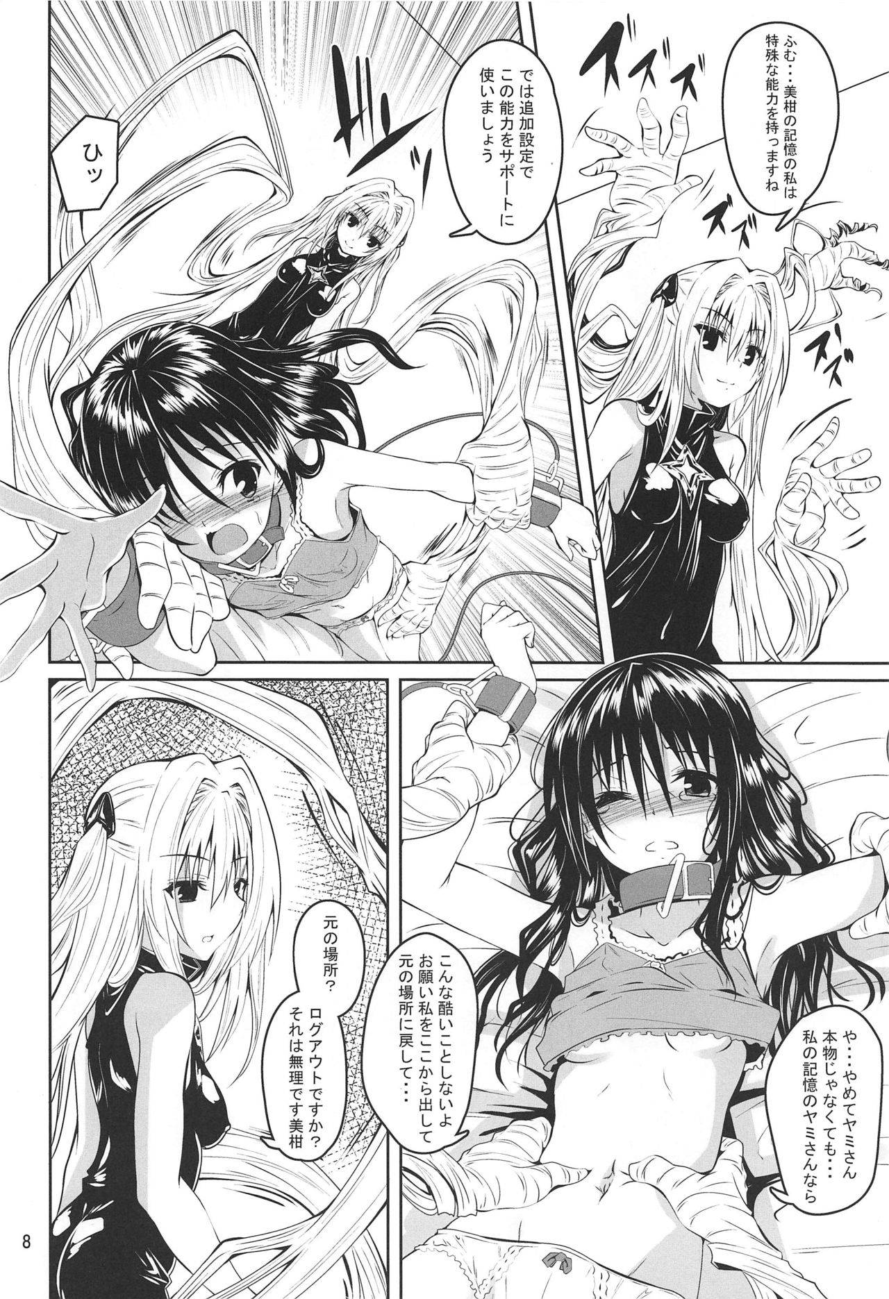 (C97) [Yoru no Benkyoukai (Fumihiro)] Kousoku Sareta Mikan ga Choukyou Game Clear o Ganbaru Hanashi (To LOVE-Ru)