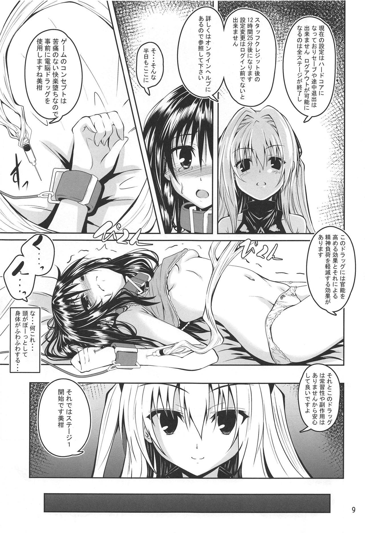 (C97) [Yoru no Benkyoukai (Fumihiro)] Kousoku Sareta Mikan ga Choukyou Game Clear o Ganbaru Hanashi (To LOVE-Ru)