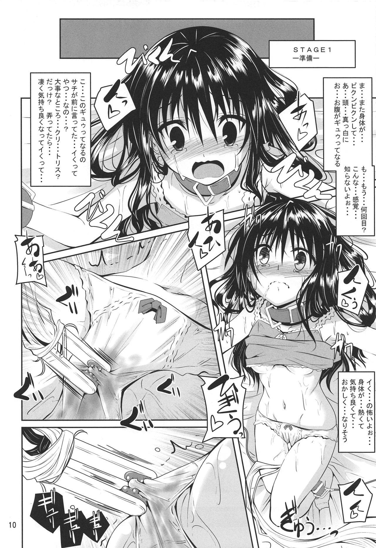 (C97) [Yoru no Benkyoukai (Fumihiro)] Kousoku Sareta Mikan ga Choukyou Game Clear o Ganbaru Hanashi (To LOVE-Ru)