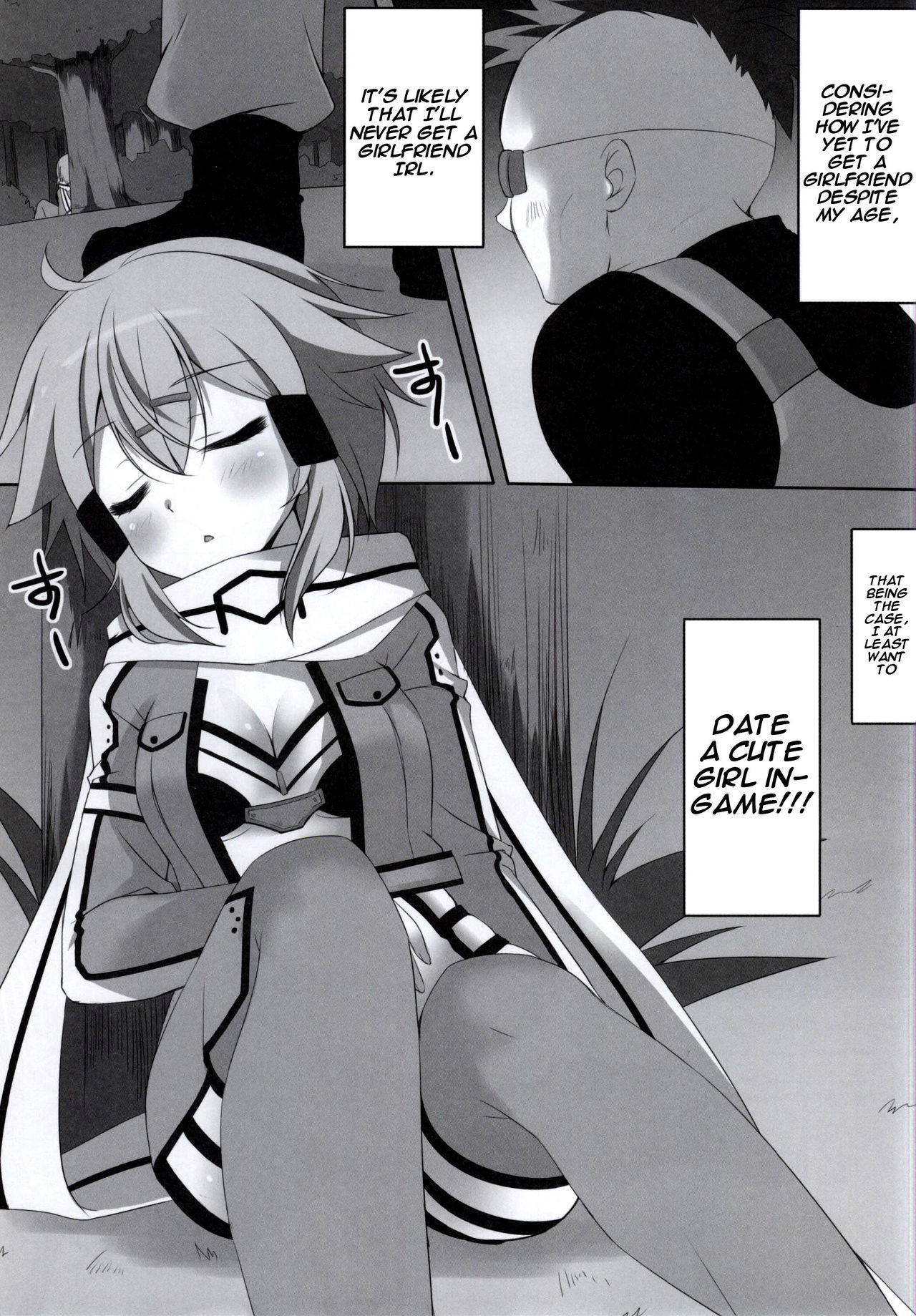 (C86) [Yu-Yu-Tei (Minakami Rinka)] Himitsu no Online (Sword Art Online) [English] {Hennojin}