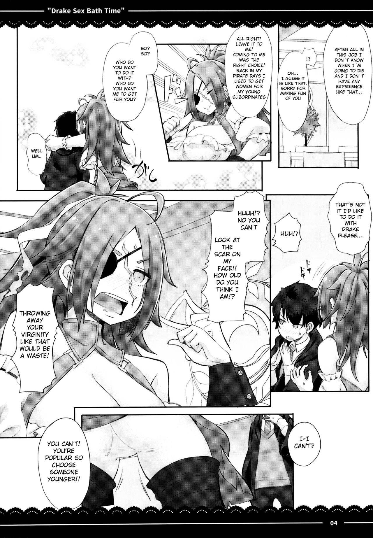 (C95) [Itou Life] Drake Sex Bath Time (Fate/Grand Order) [English]