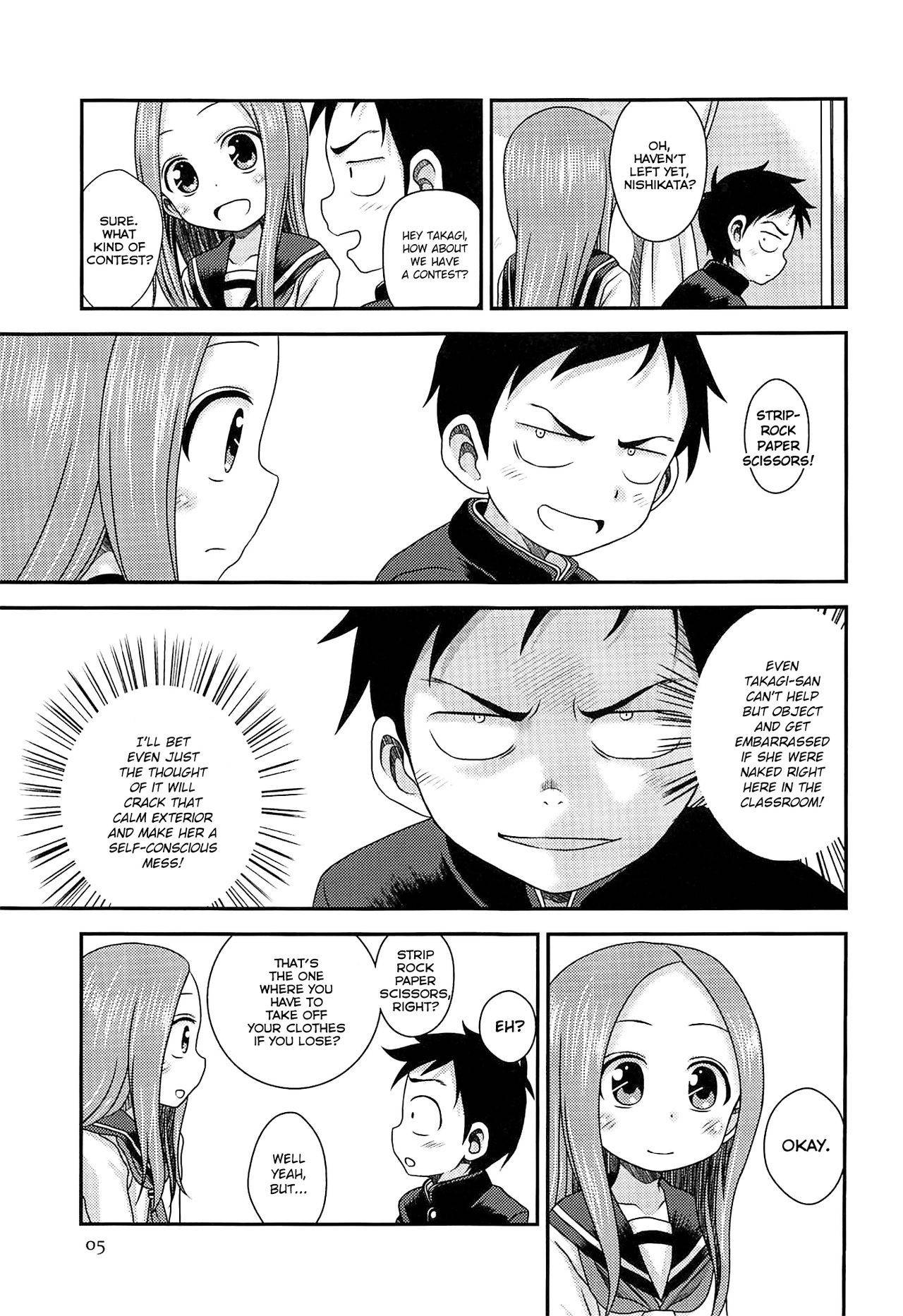 (C97) [HEARTS & CRUSTS (Nanana Nana)] SAPPHIRE (Karakai Jouzu no Takagi-san) [English]