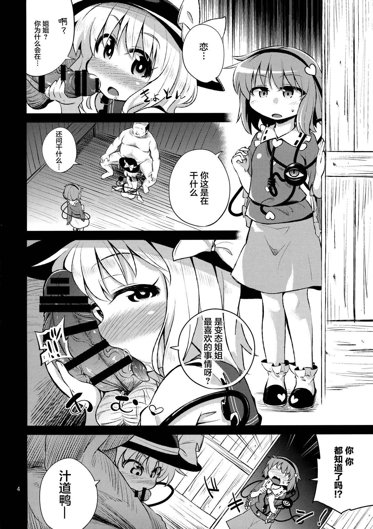 (Reitaisai 14) [Happiness Milk (Obyaa)] Komeiji Shimai wa Hentai Maso Hole (Touhou Project) [Chinese] [不咕鸟汉化组]