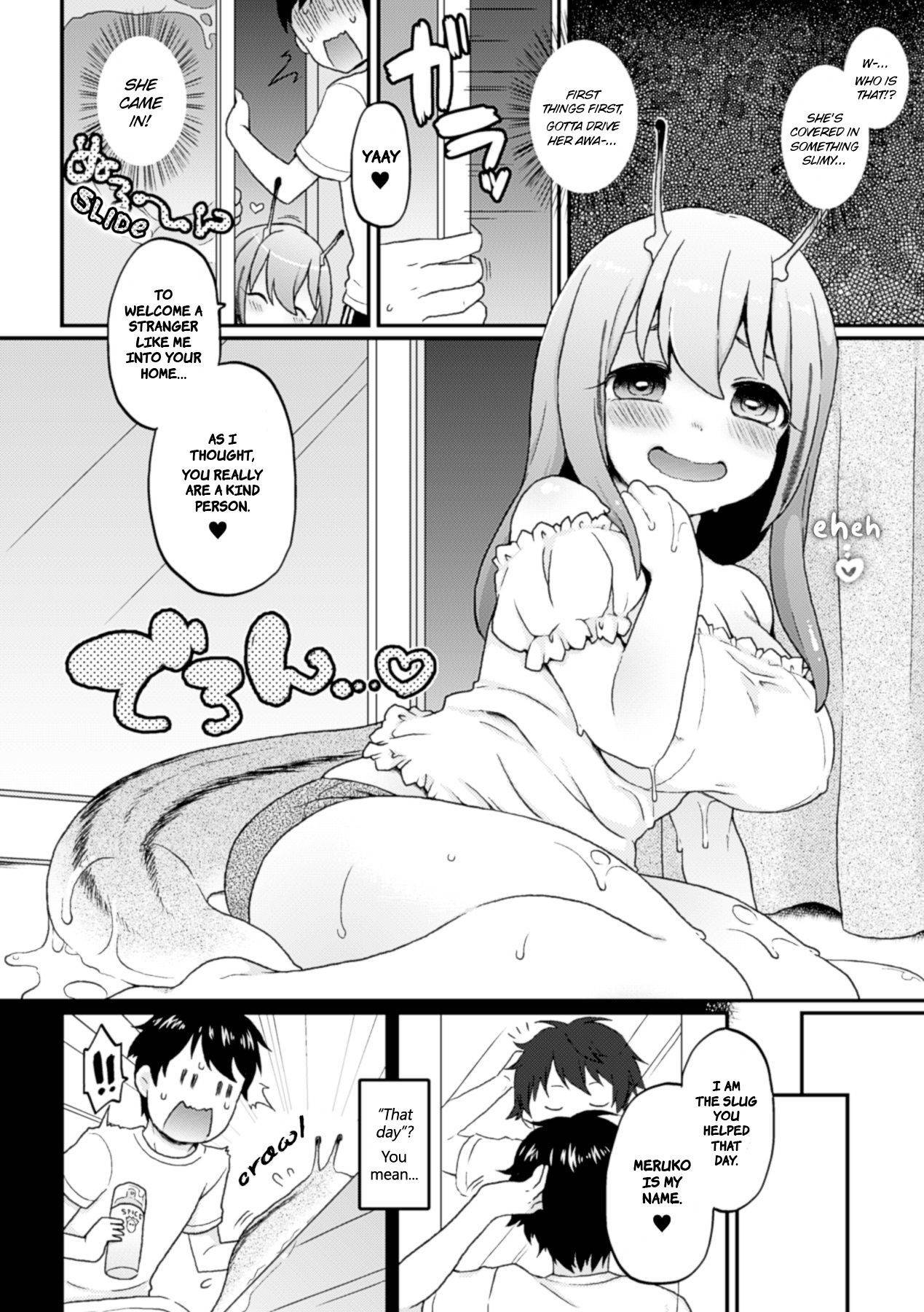 [Majoccoid] Meruko's Repayment | Meruko no Ongaeshi (Bessatsu Comic Unreal Monster Musume Paradise Vol. 6) [English] [Nanda Sore Scans]