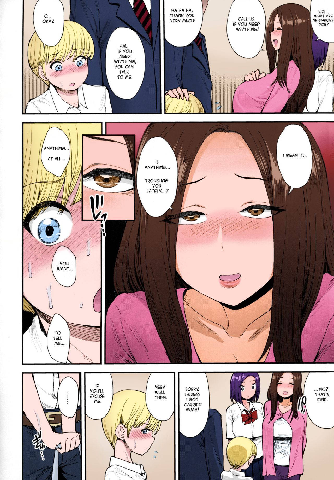 (C94) [Mousou Deguchi (Unou)] Succubus no Rinjin | A Succubus' Neighbor [English] [Some Asshole] [Colorized]