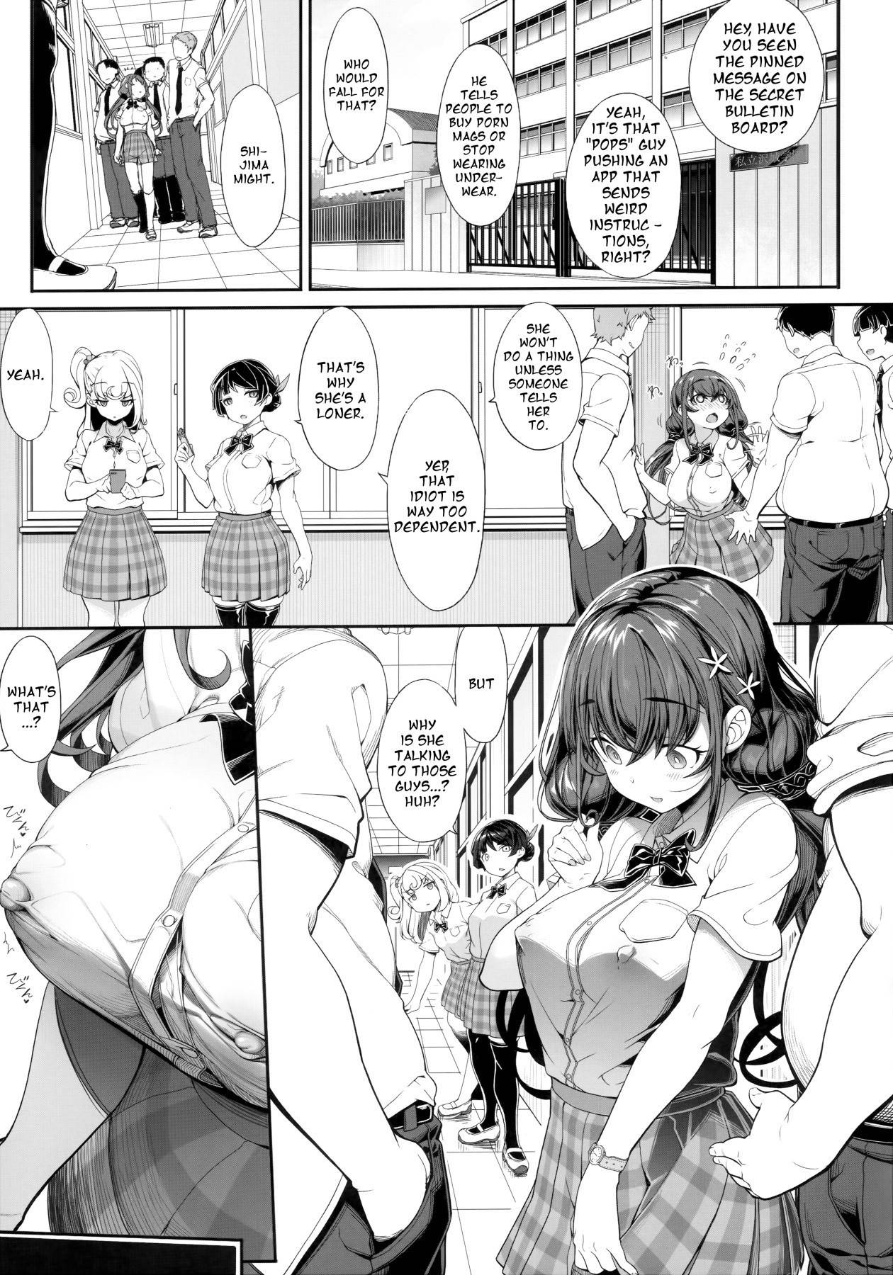 (COMIC1☆16) [Kirintei (Kirin Kakeru)] Tanetsuke Oji-san no JC Sennou Appli | An Old Guy's Schoolgirl Hypno App [English] {Doujins.com}