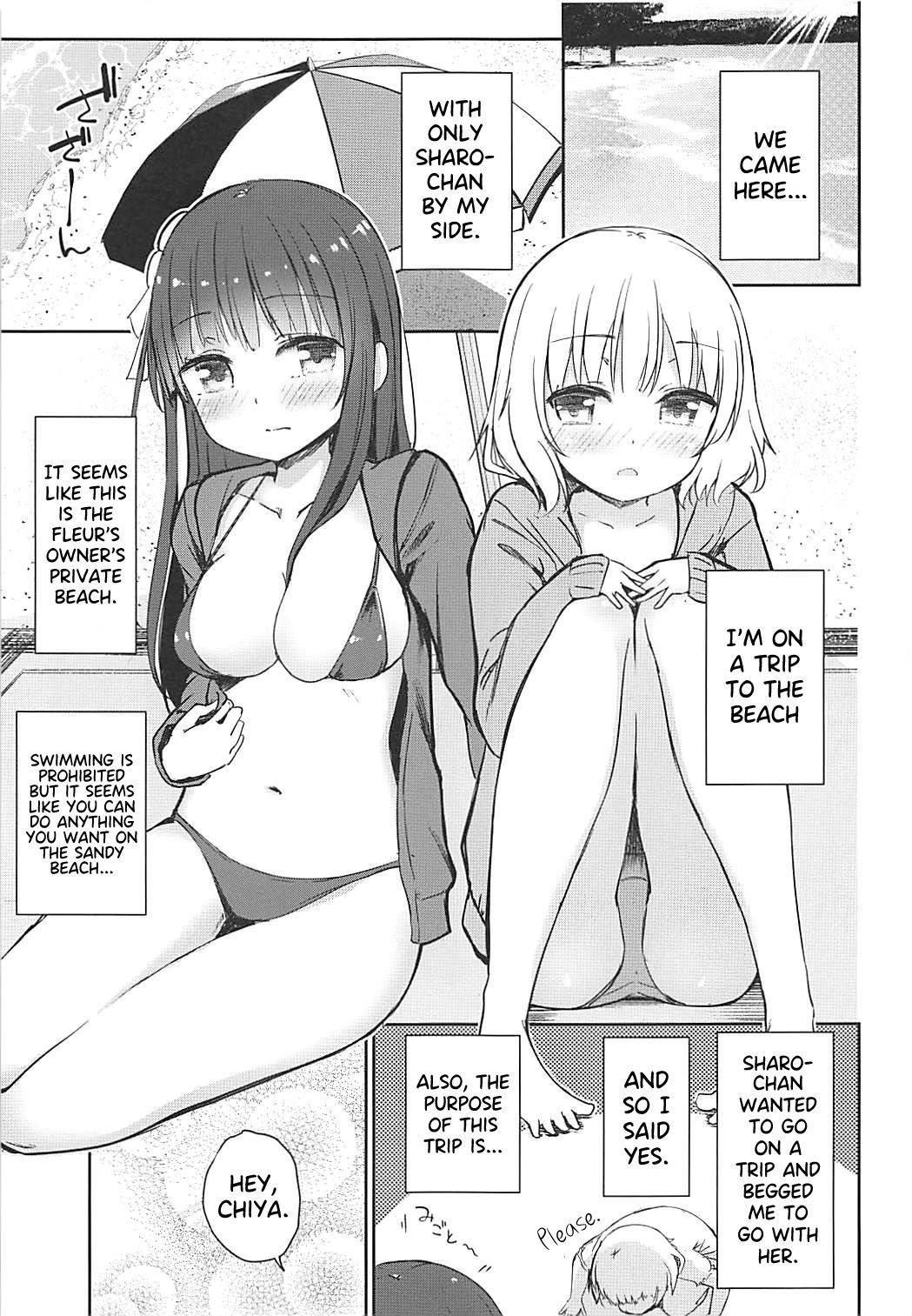 (C94) [14 (Dekochin Hammer)] Best Friend Sex 2 (Gochuumon wa Usagi desu ka?) [English] {Hennojin}