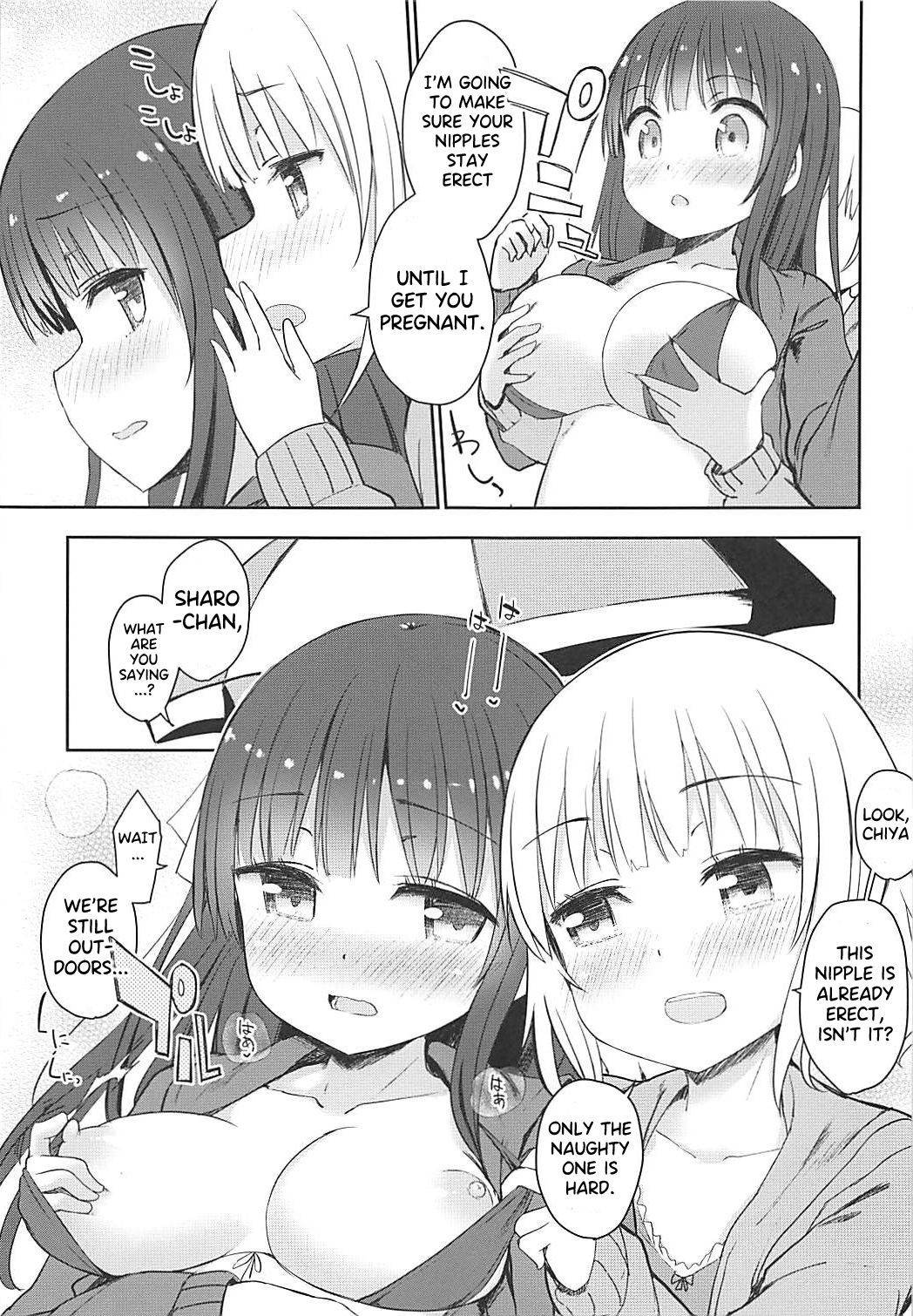 (C94) [14 (Dekochin Hammer)] Best Friend Sex 2 (Gochuumon wa Usagi desu ka?) [English] {Hennojin}