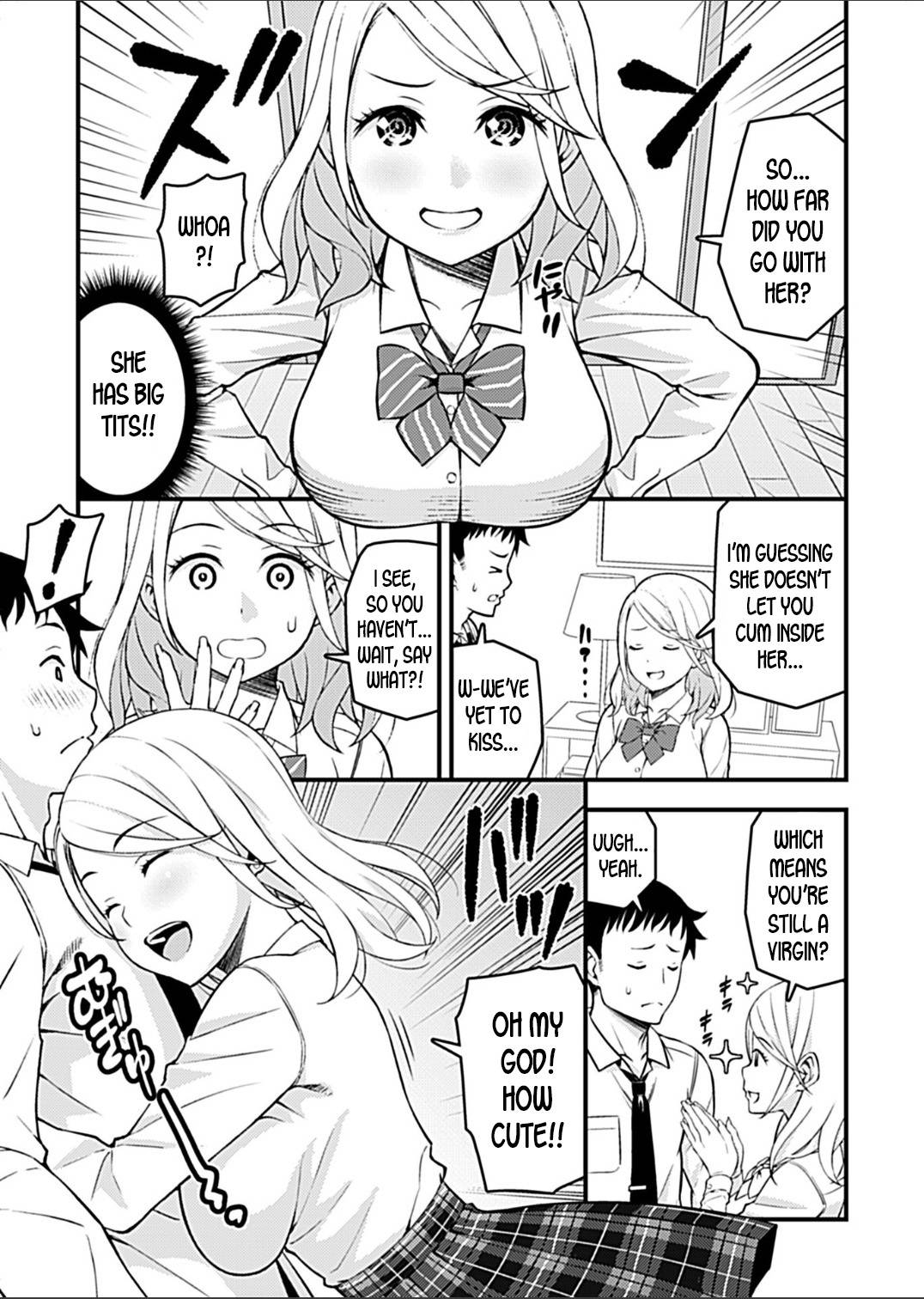 [Moririn-Monson] My Girlfriend's Gal-like Onee-san Seduced Me and We had Sex [English] [desudesu] [Digital]