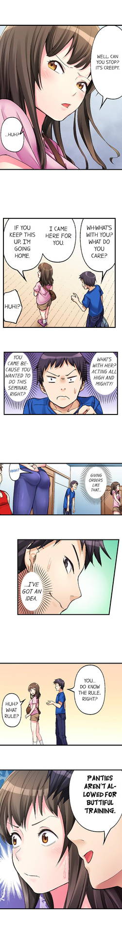 [TAROIMO] No Panty Booty Workout! Ch. 1 - 15 (Ongoing) [English]