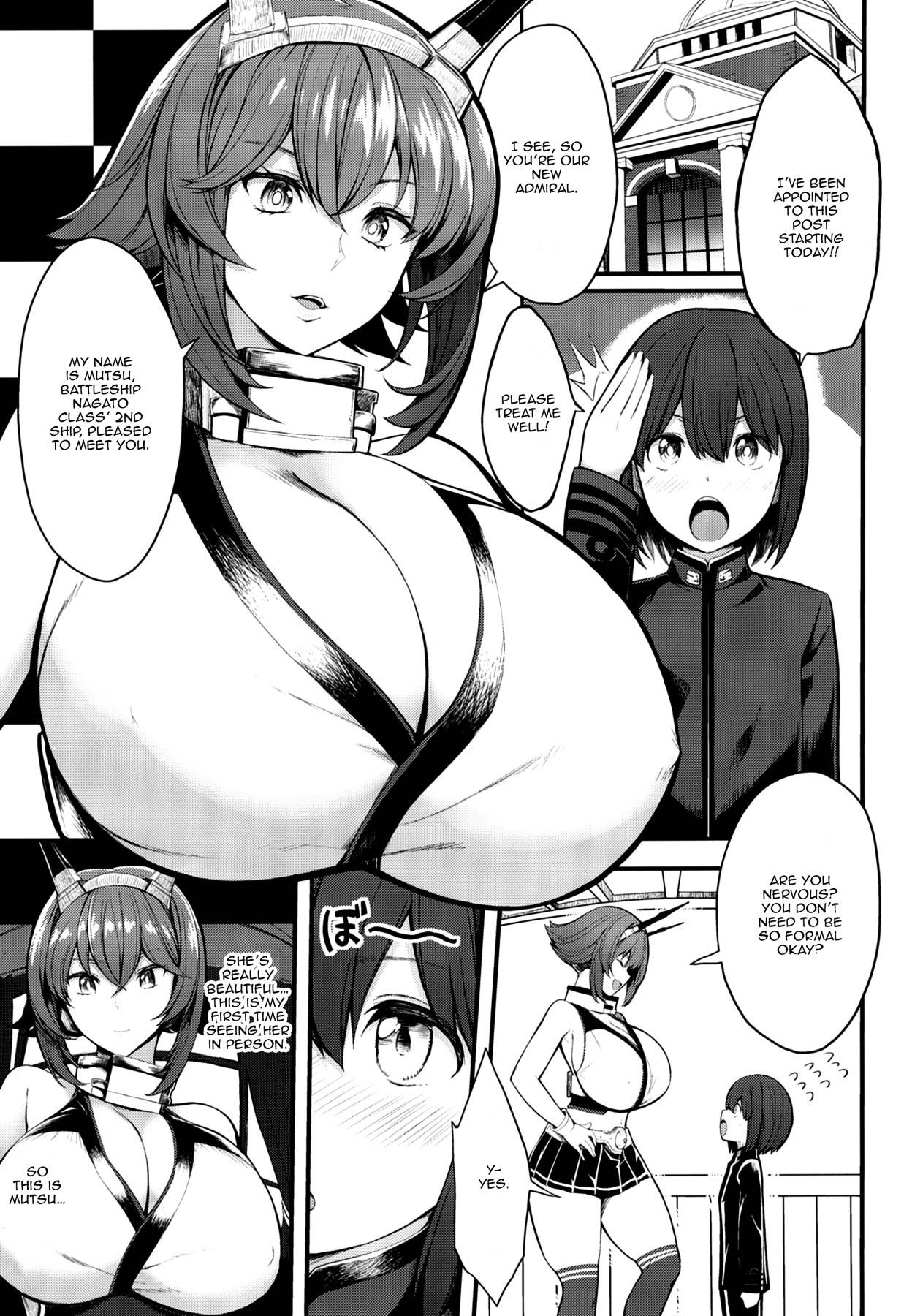 [Gate of XIII (Kloah13)] Boku no Akogare no Mutsu Onee-san | My Beloved Mutsu Onee-san (Kantai Collection -KanColle-) [English] {Doujins.com} [Digital]