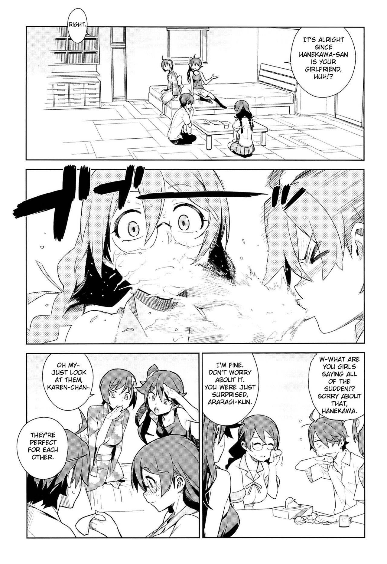 (COMIC1☆7) [enuma elish (Yukimi)] Tsubasa Release (Bakemonogatari) [English] [Decensored]