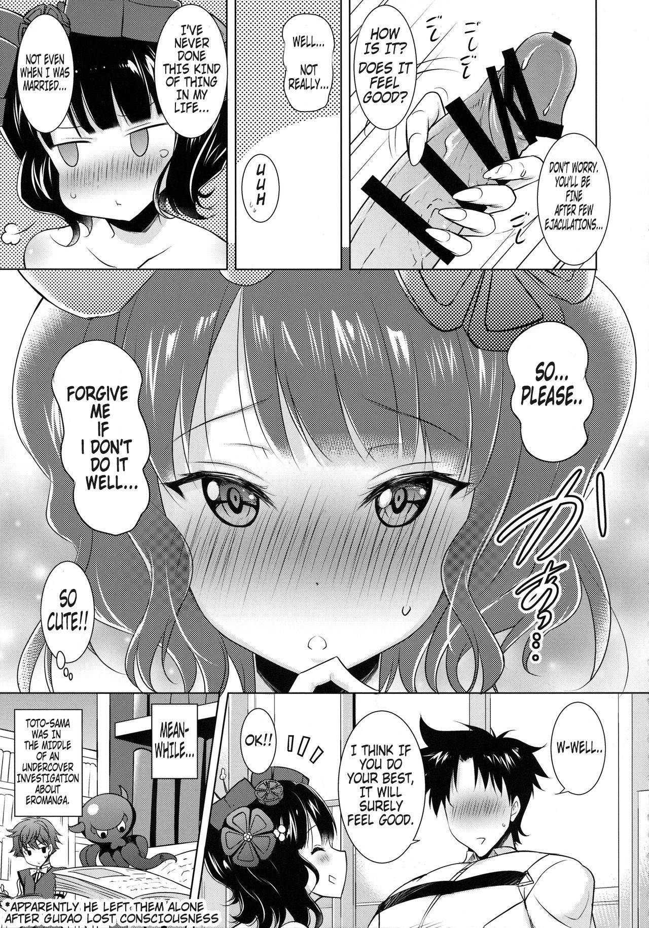 (COMIC1☆13) [Syunkan Saidaihusoku (Pony R)] Hokusai-chan ga Okuchi de Teinei ni Tannen ni Nando mo Nuite Kurete kara no Honban | Hokusai-chan's Scrupulous Mouth Makes Me Cum Continuously (Fate/Grand Order) [English] [Hellsin]