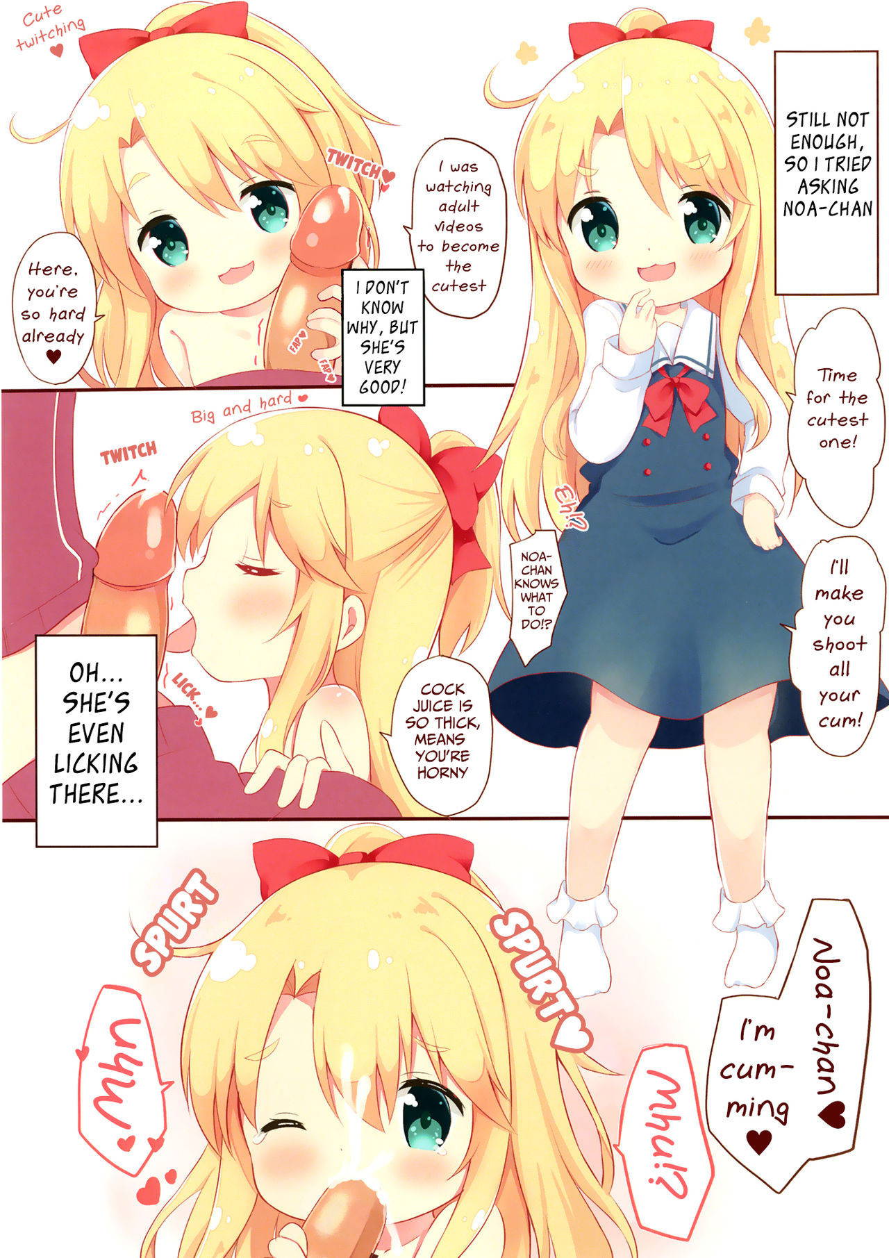 (COMIC1☆15) [White Lolita (Chatsune)] Watashi ni XXX ga Haete Kita! | A XXX Grew on Me! (Watashi ni Tenshi ga Maiorita!) [English][Decensored]