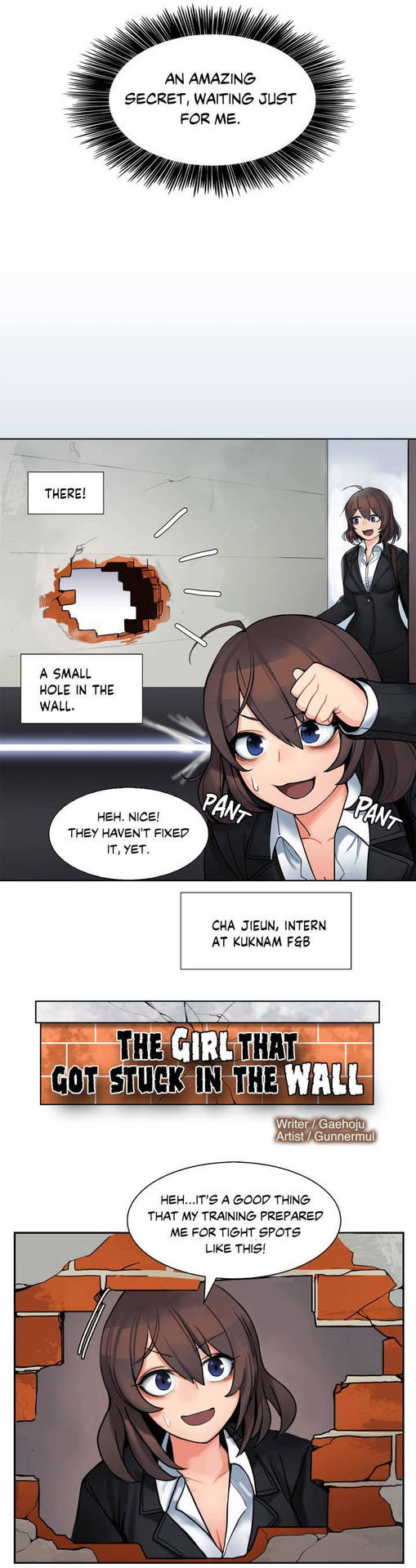 [Gaehoju, Gunnermul] The Girl That Got Stuck in the Wall Ch.4/11 [English] [Hentai Universe]