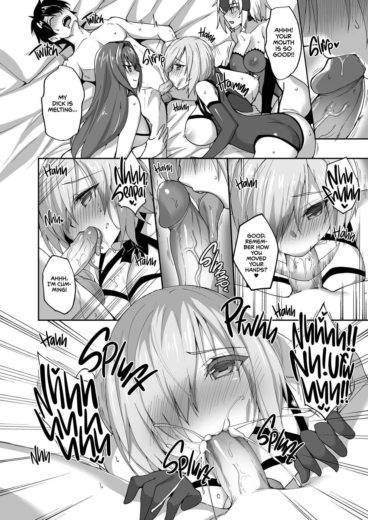 [Labomagi! (Takeda Aranobu)] Shishou ga Michibiku Chaldea Servant Harem Seikatsu | Chaldea Servant Harem Life with Master (Fate/Grand Order) [English] [2d-market.com] [Decensored] [Digital]