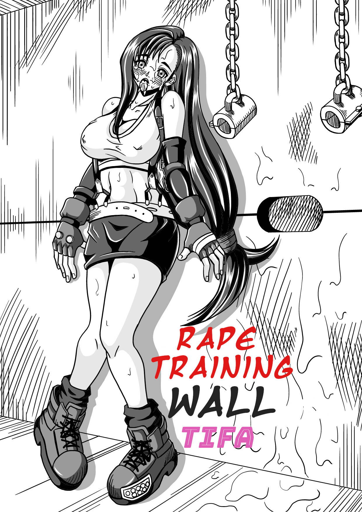 [Pyramid House (Muscleman)] Ryoujoku Choukyou Kabe Tifa | Rape Training Wall Tifa (Final Fantasy VII) [English] [EHCOVE]