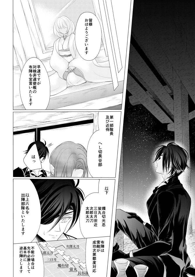 [Mizutama] 燭台切光忠×女審神者の漫画 君が好き4 (Touken Ranbu)