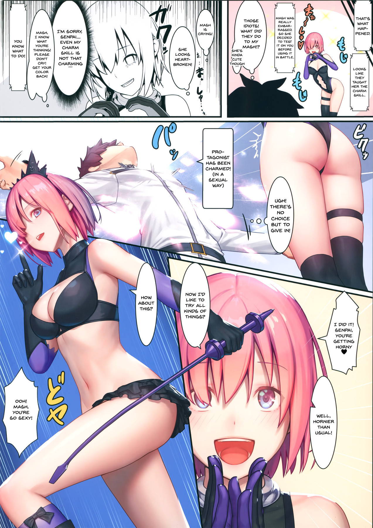 (C95) [Kenja Time (MANA)] Fate/Gentle Order 4 "Lily" (Fate/Grand Order) [English] {Doujins.com}