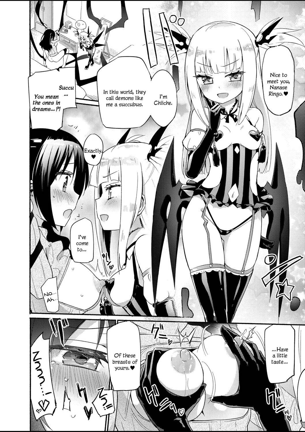 [Homura Subaru] Sakunyuu Inma Chi–Che Ch. 1 | Milky Succubus Chiiche Ch. 1 (COMIC Reboot Vol. 01) [English]