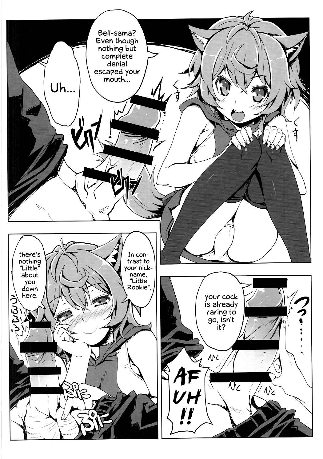 (C88) [Tataraba (Tsurugi Hagane)] Lili's Dungeon Support Activities | Lili no Dungeon Seikatsu Support Katsudou (Dungeon ni Deai o Motomeru no wa Machigatteiru Darou ka) [English] [EHCOVE]