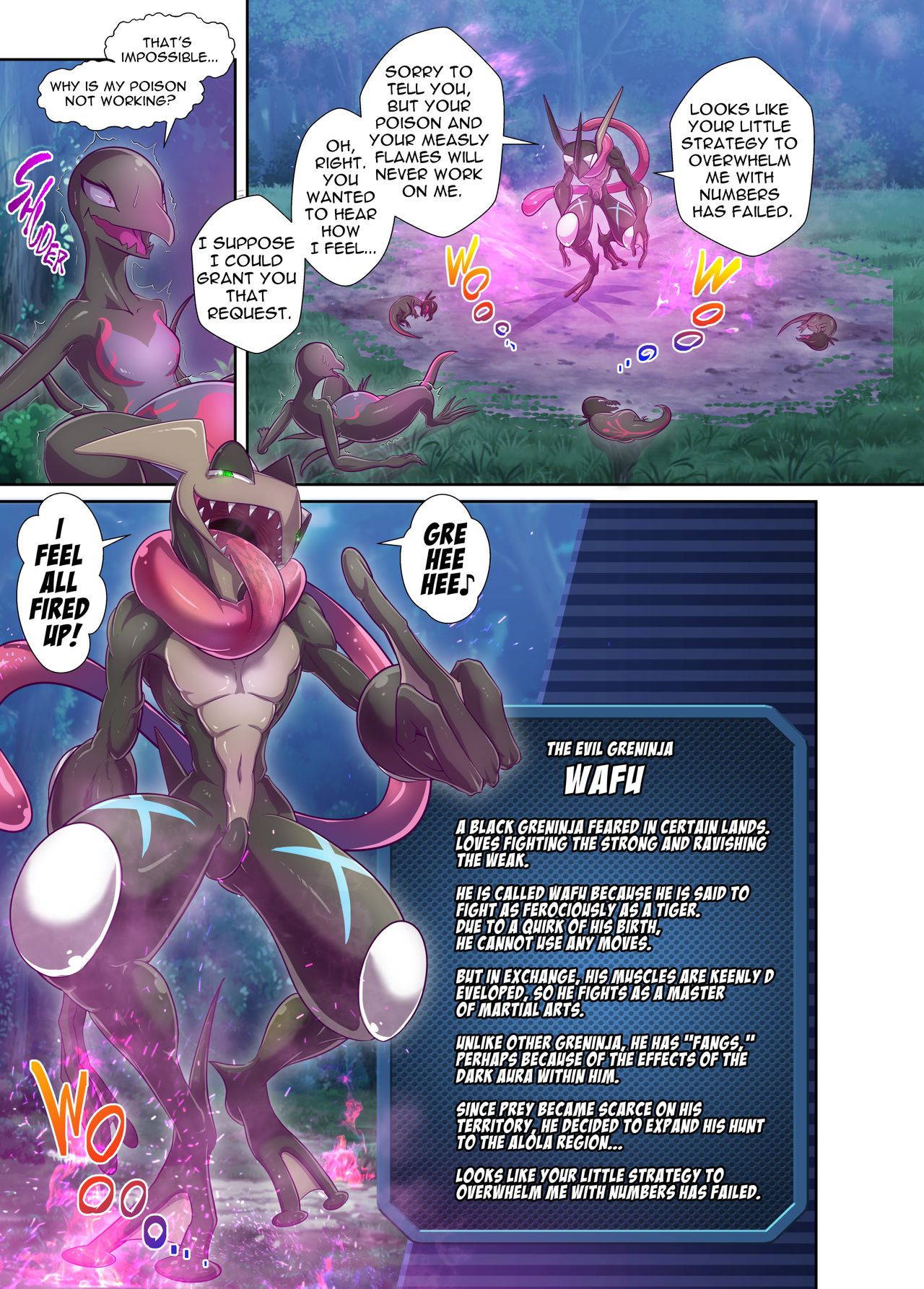 [English] Evil Greninja Alola Moon