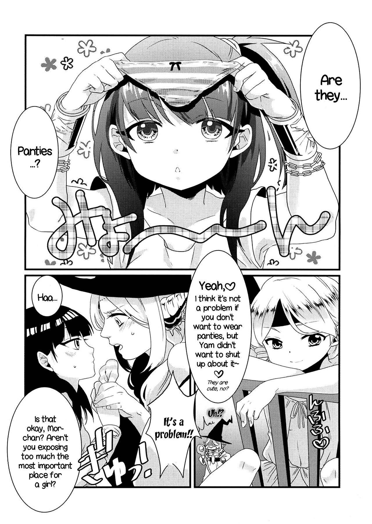 (Meikyuu Tanbou) [Primavista (Hashimoto)] Morgiana ga Hajimete Pantsu o Haita Hon! | A book where Morgiana wears panties for the first time (Magi) [English]