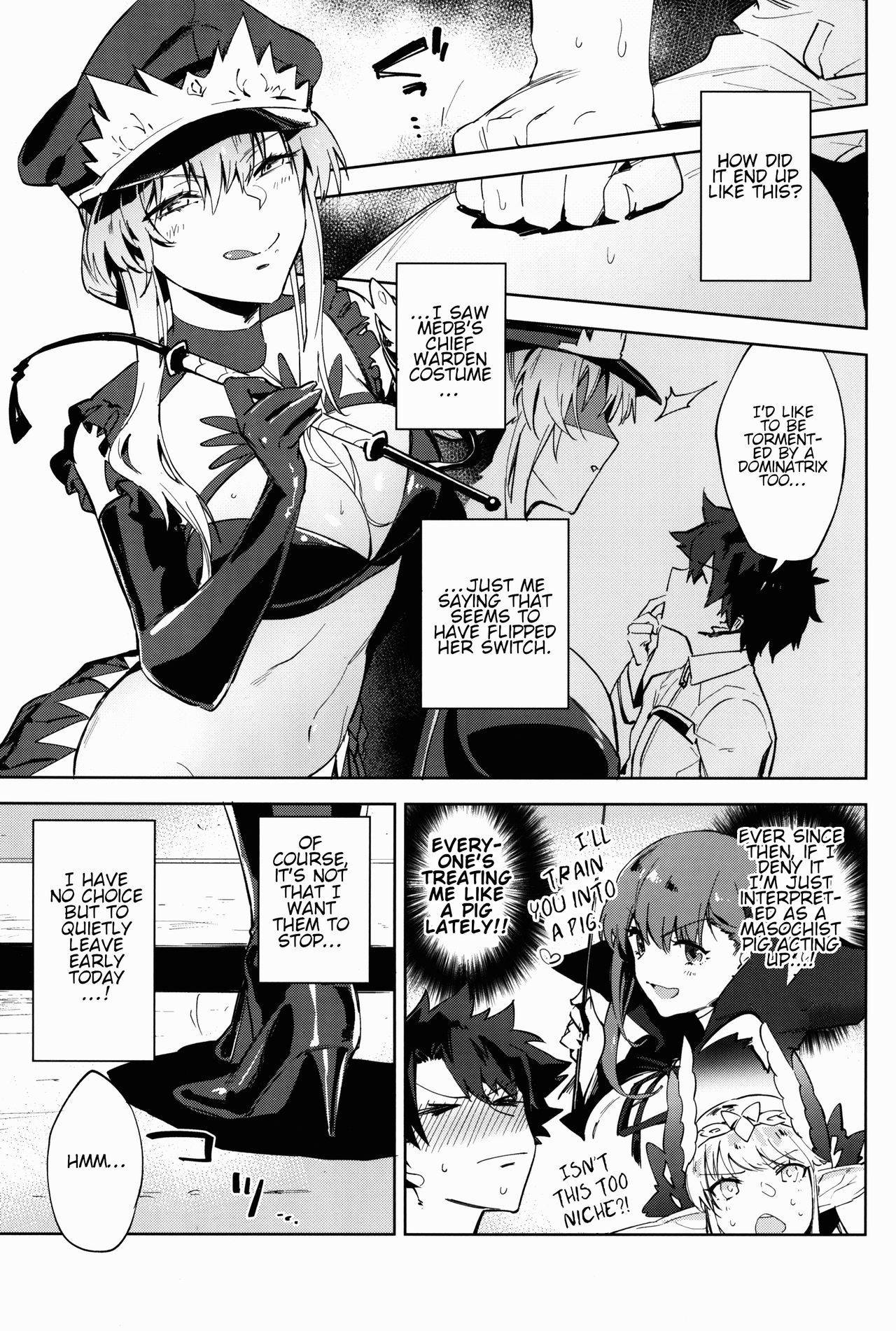 (C93) [Ryuuryokukakou. (Ryokuchaism)] Warden Medb and The Queen’s Discipline | Gokuchou Medb to Joou no Shitsuke (Fate Grand Order) [English]