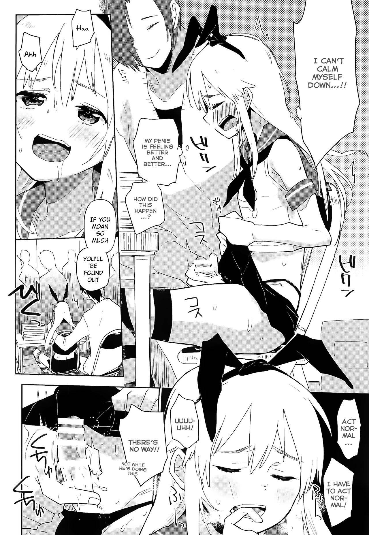 (C90) [Kabuttari Kaburanakattari (Seihoukei)] Doujin Event no Josou Shimakaze-kun Uriko wa, Haitteru. (Kantai Collection -KanColle-) [English] {Chin²}