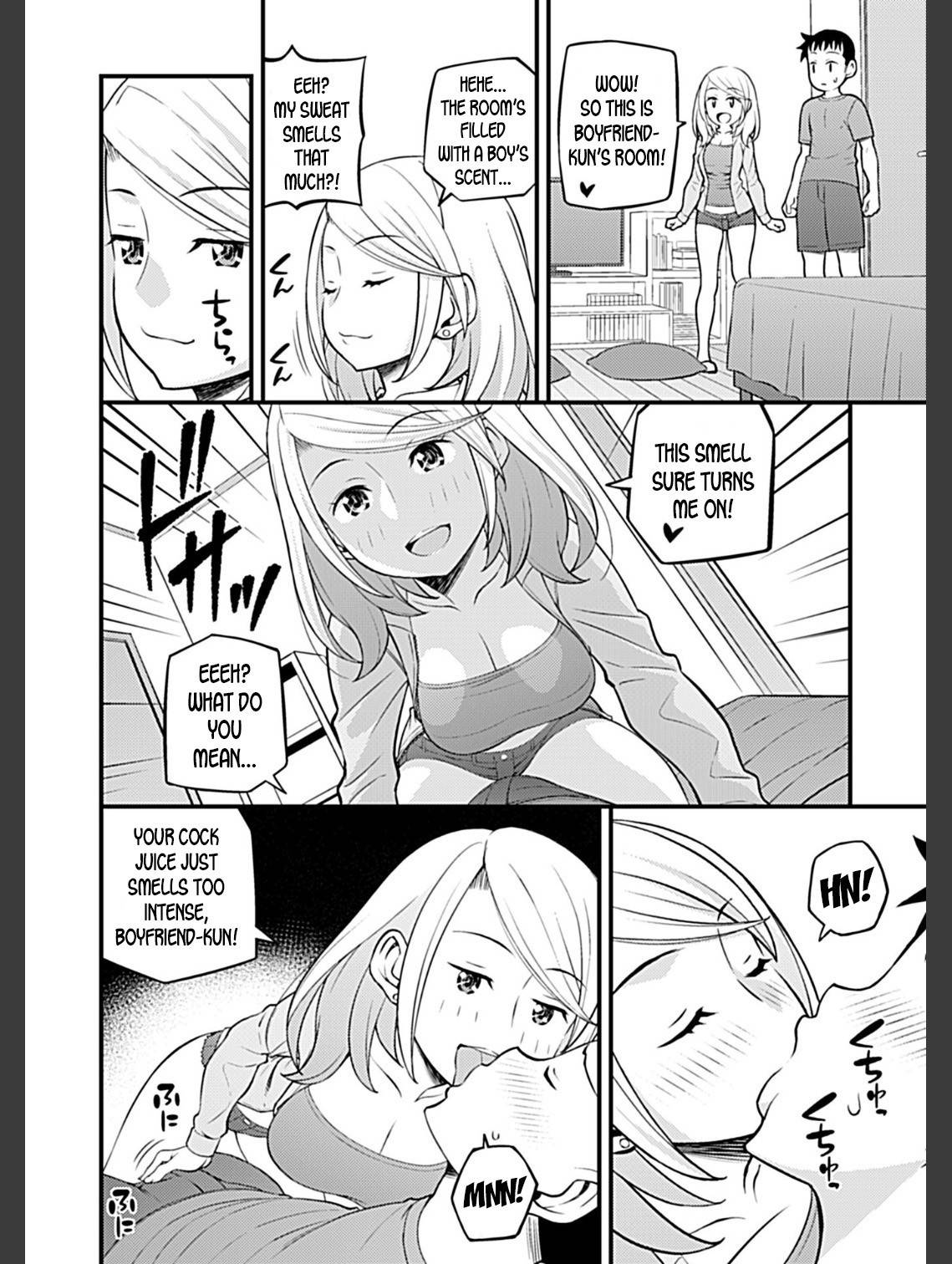 [Moririn-Monson] My Girlfriend's Gal-like Onee-san Seduced Me and We had Sex Ch.4 [English] [desudesu] [Digital]