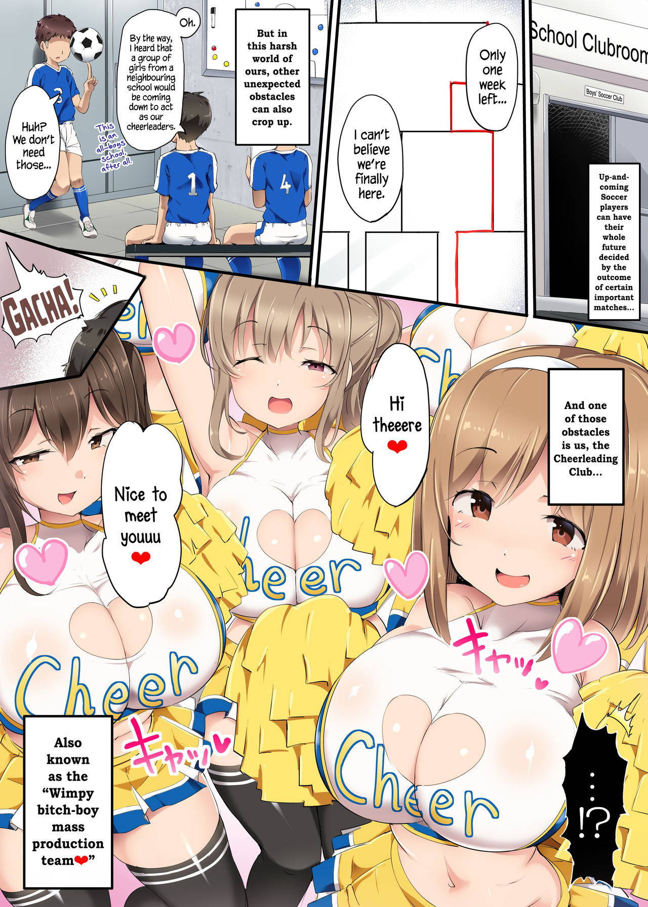 [Atelier Maso (doskoinpo)] Otokonoko Kanzen Haiboku Manual ~Soccer-bu Hen~ | Guide on How to Completely Defeat Boys ~Stories of the Soccer Club~ [English]